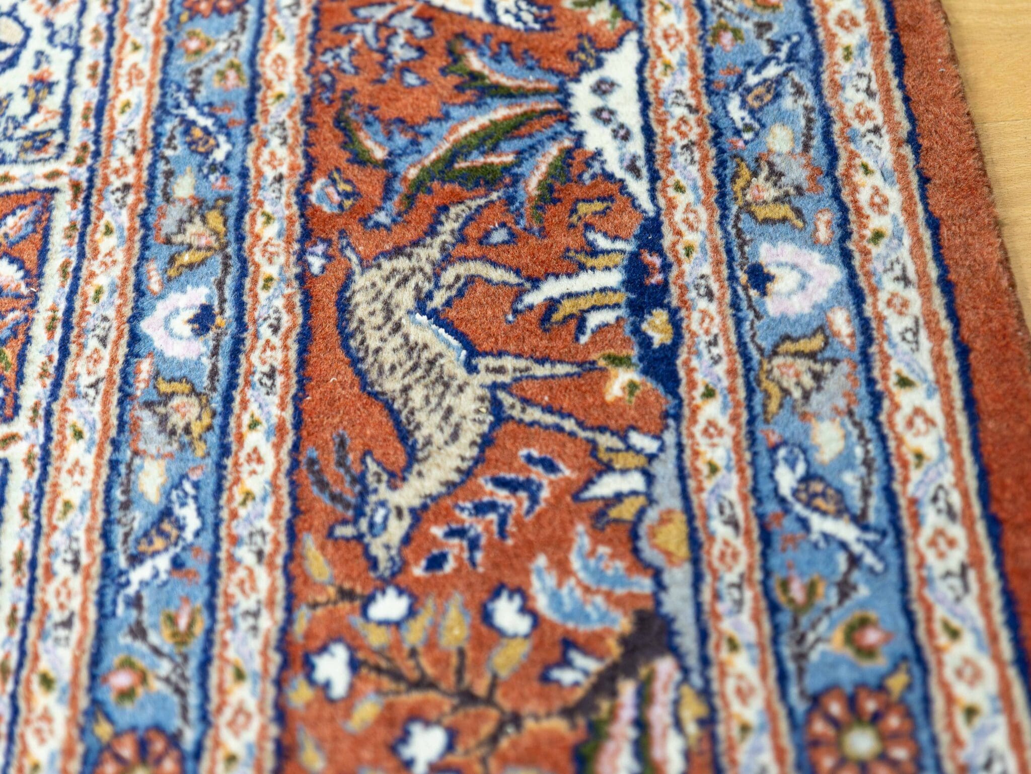Moud Perserteppich aus Iran, 312 × 245 cm