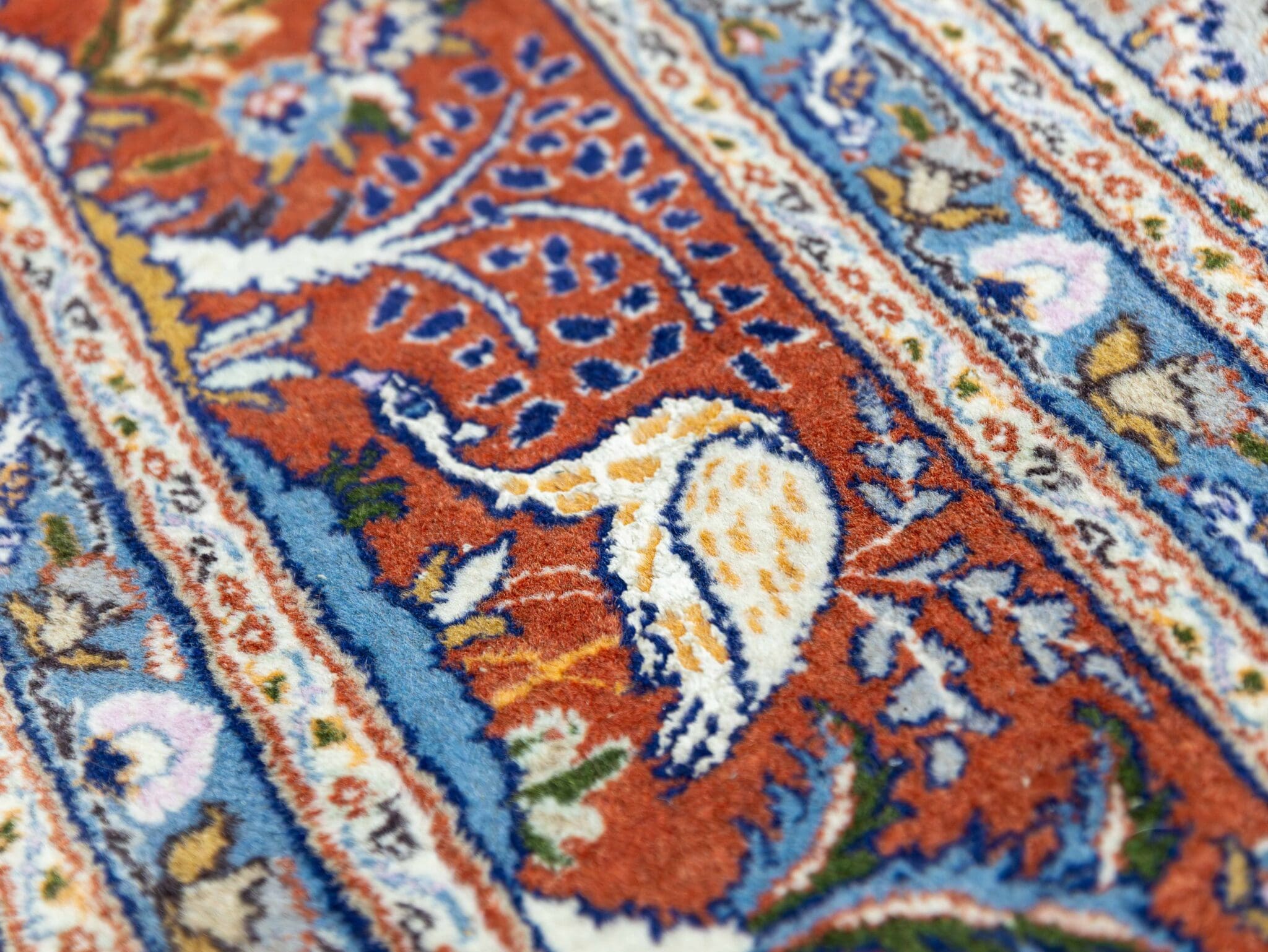 Moud Perserteppich aus Iran, 312 × 245 cm