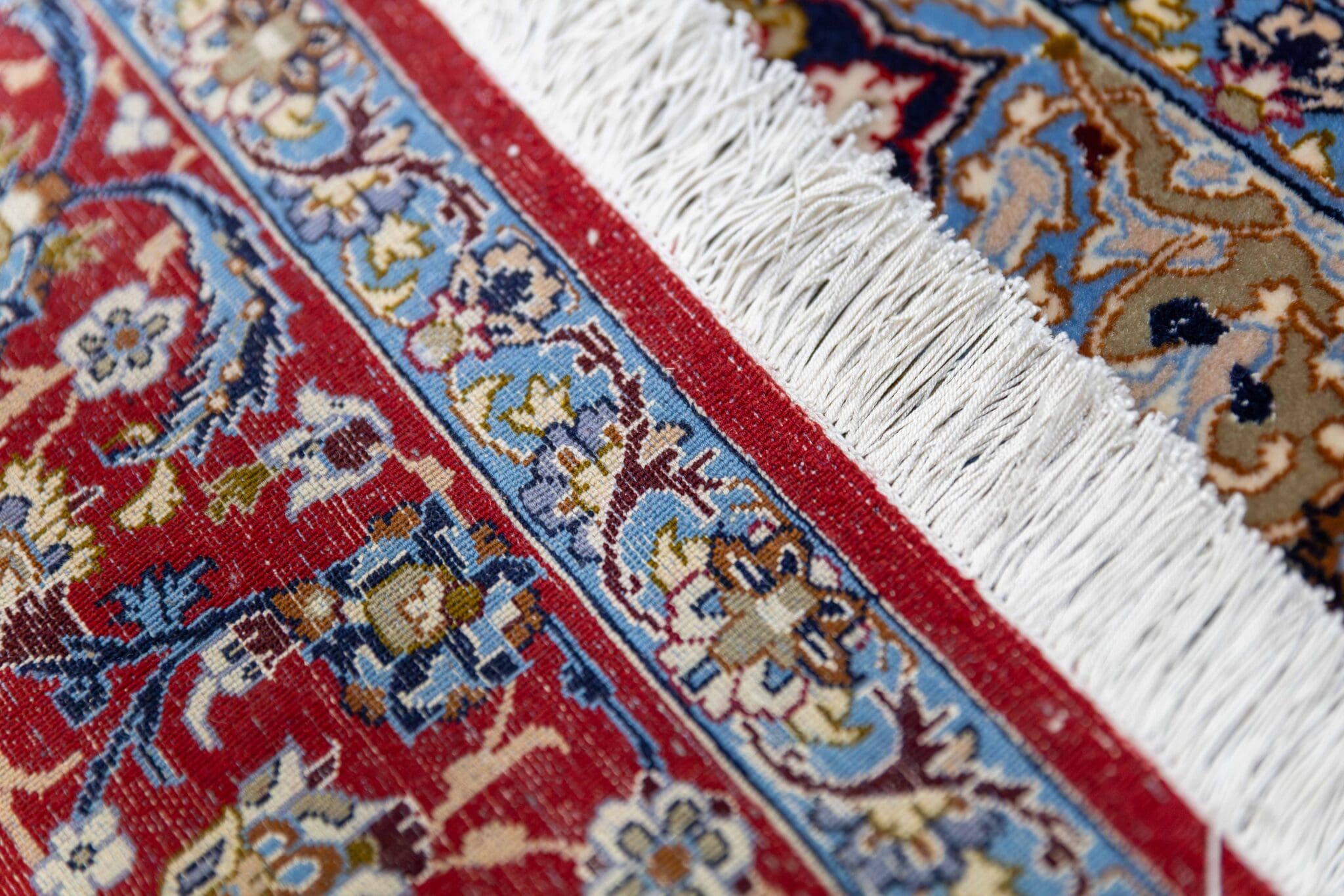 Isfahan Perserteppich aus Iran, 165 × 110 cm