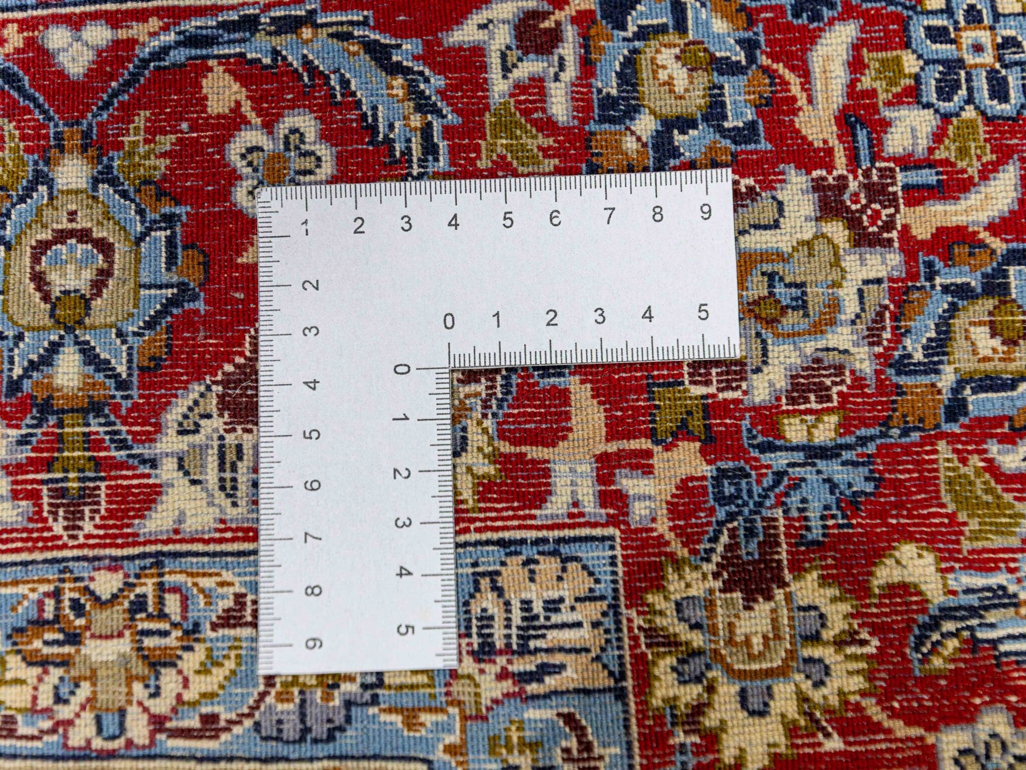 Isfahan Perserteppich aus Iran, 165 × 110 cm