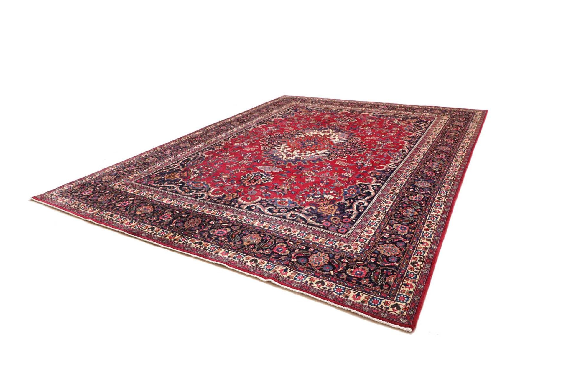Handgeknüpfter Mashhad Perserteppich 319 × 407 cm