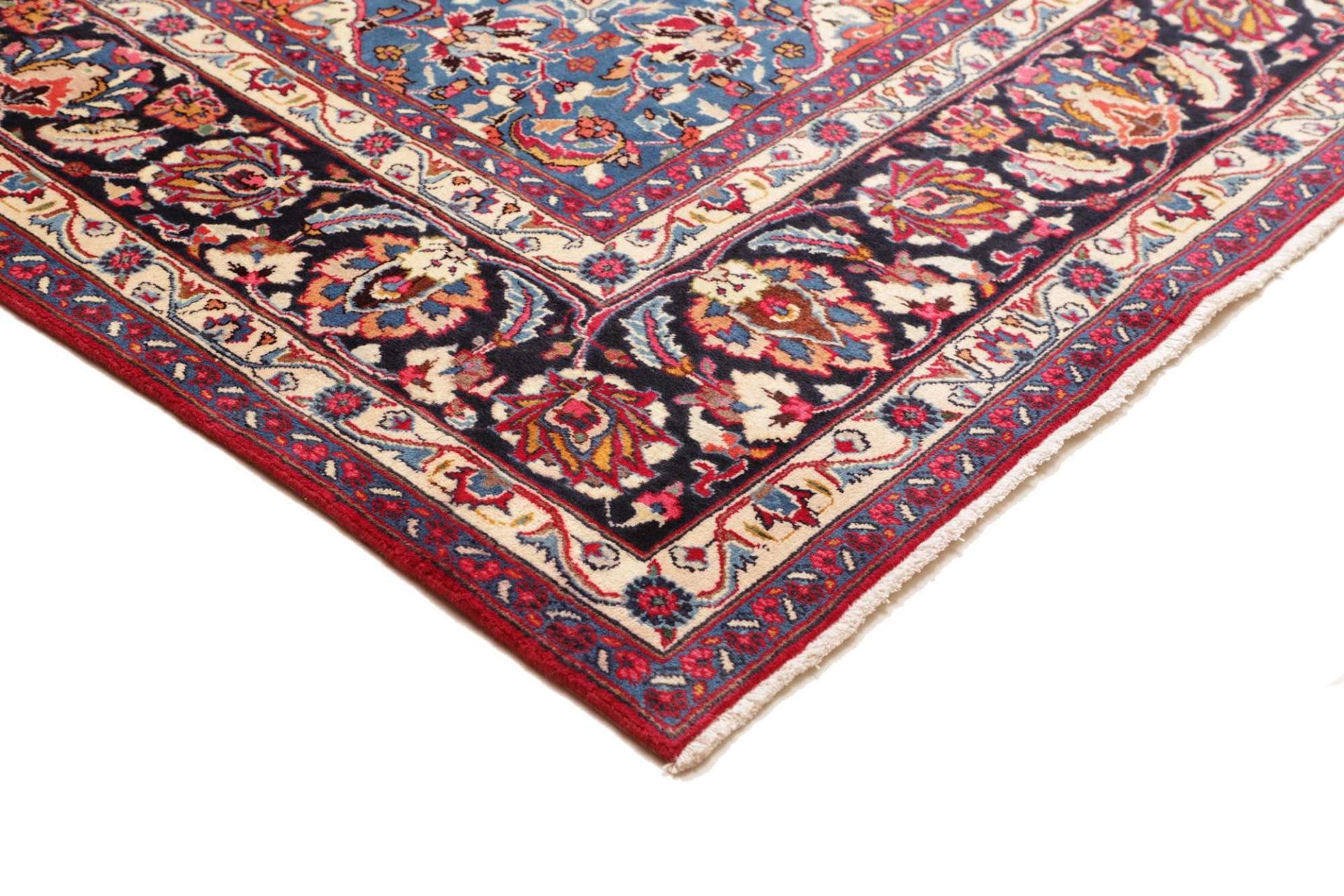 Mashhad Perserteppich aus Iran, 299 × 383 cm