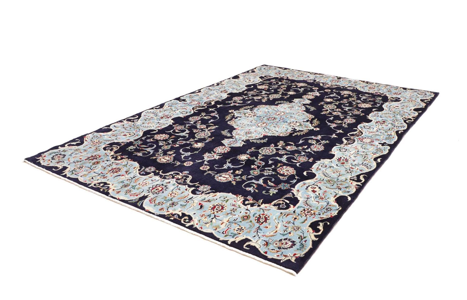 Kashan Perserteppich 217 × 321 cm aus Wolle, handgeknüpft