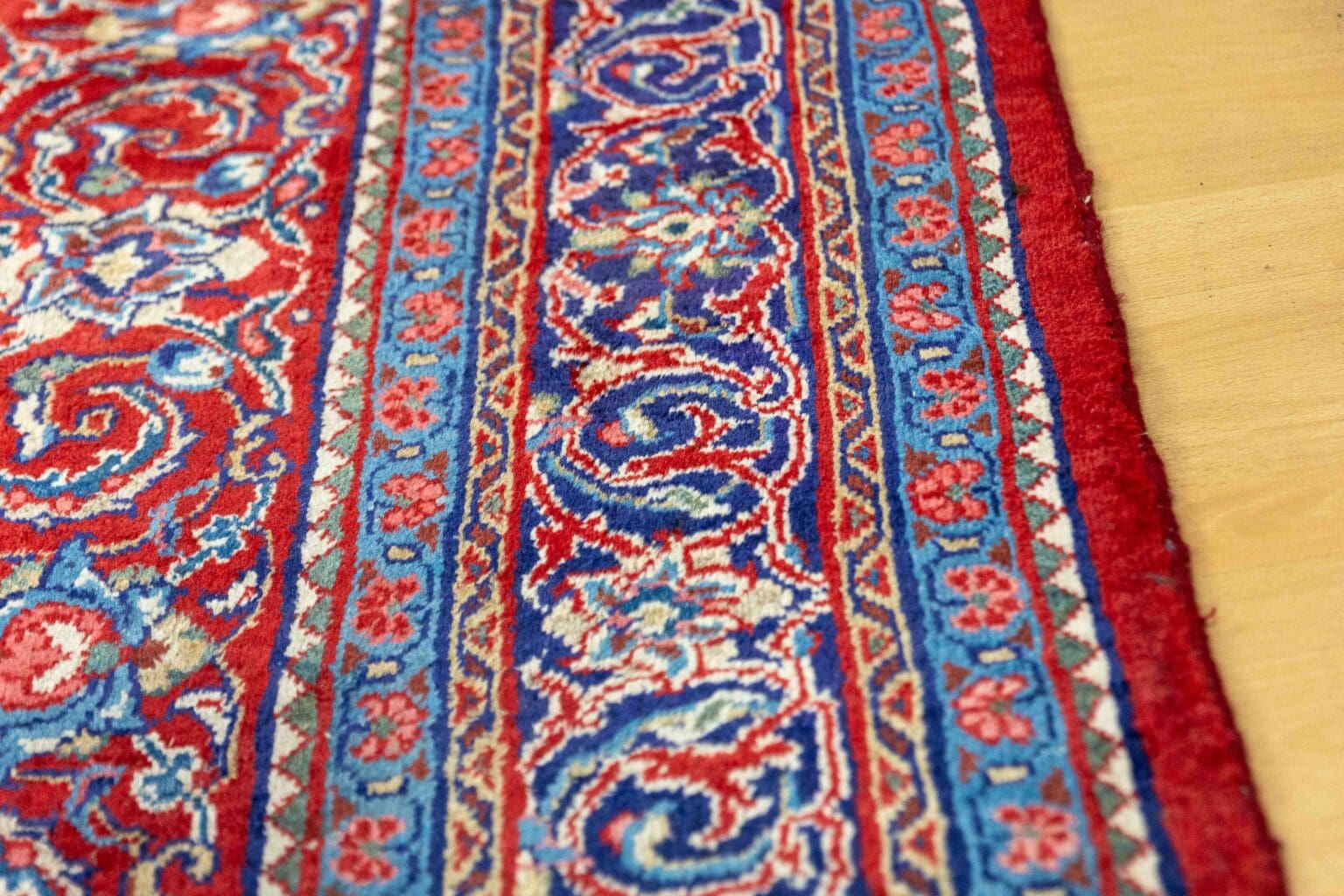 Perserteppich Sarough Mahal 355 x 228 cm Bio-Wolle handgeknüpft
