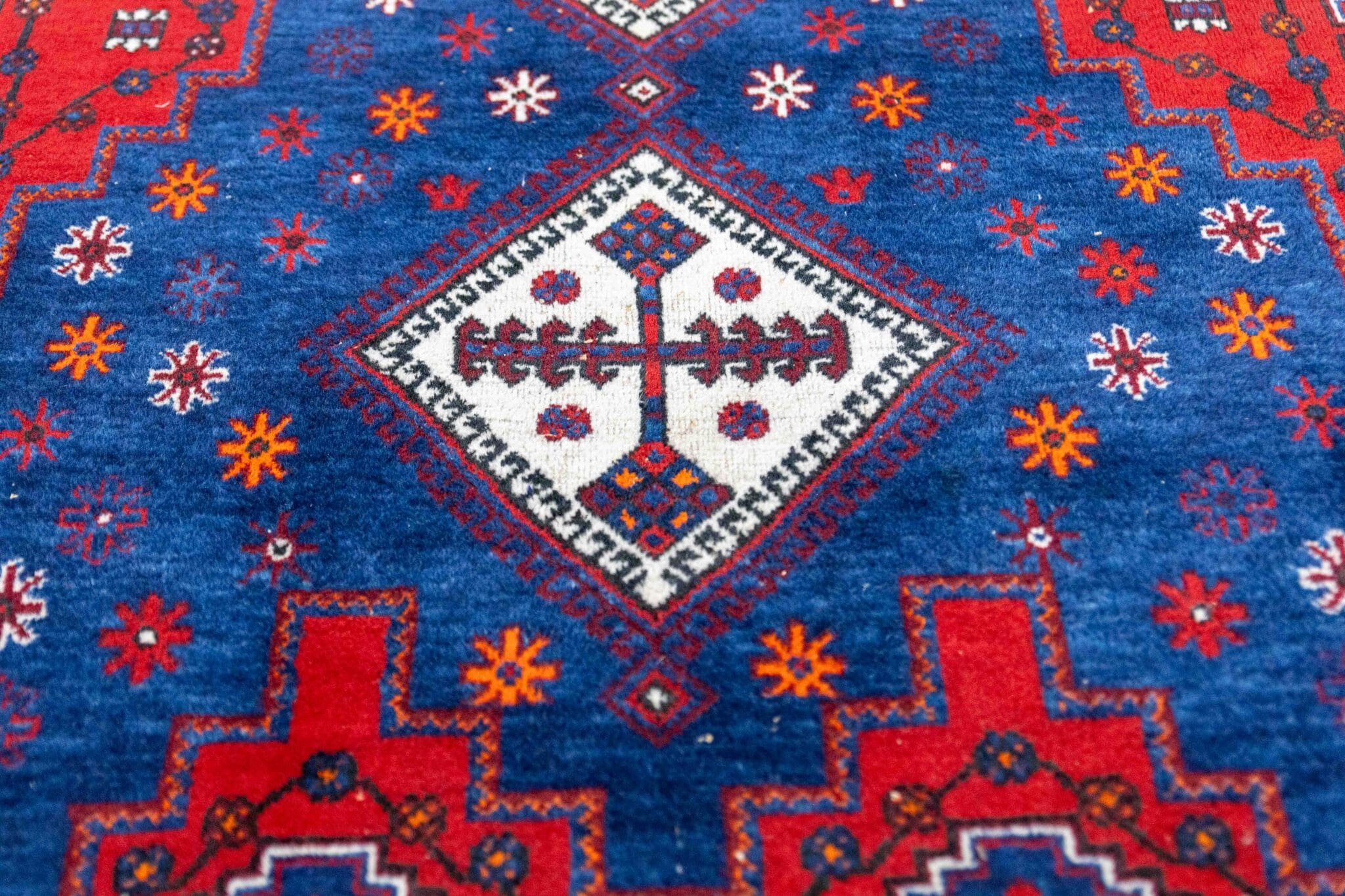 Afshar Perserteppich aus Iran, 180 × 140 cm