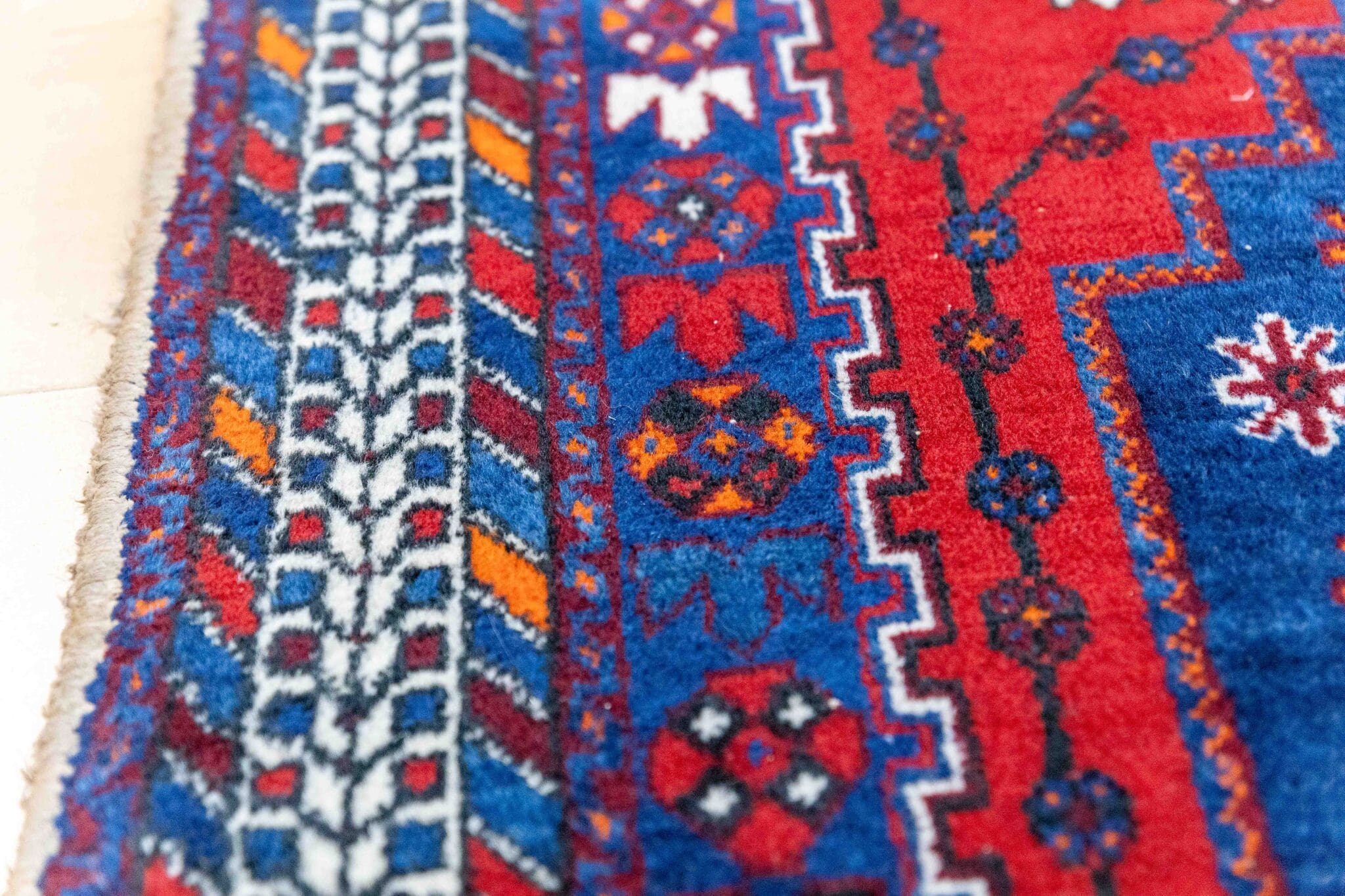 Afshar Perserteppich aus Iran, 180 × 140 cm