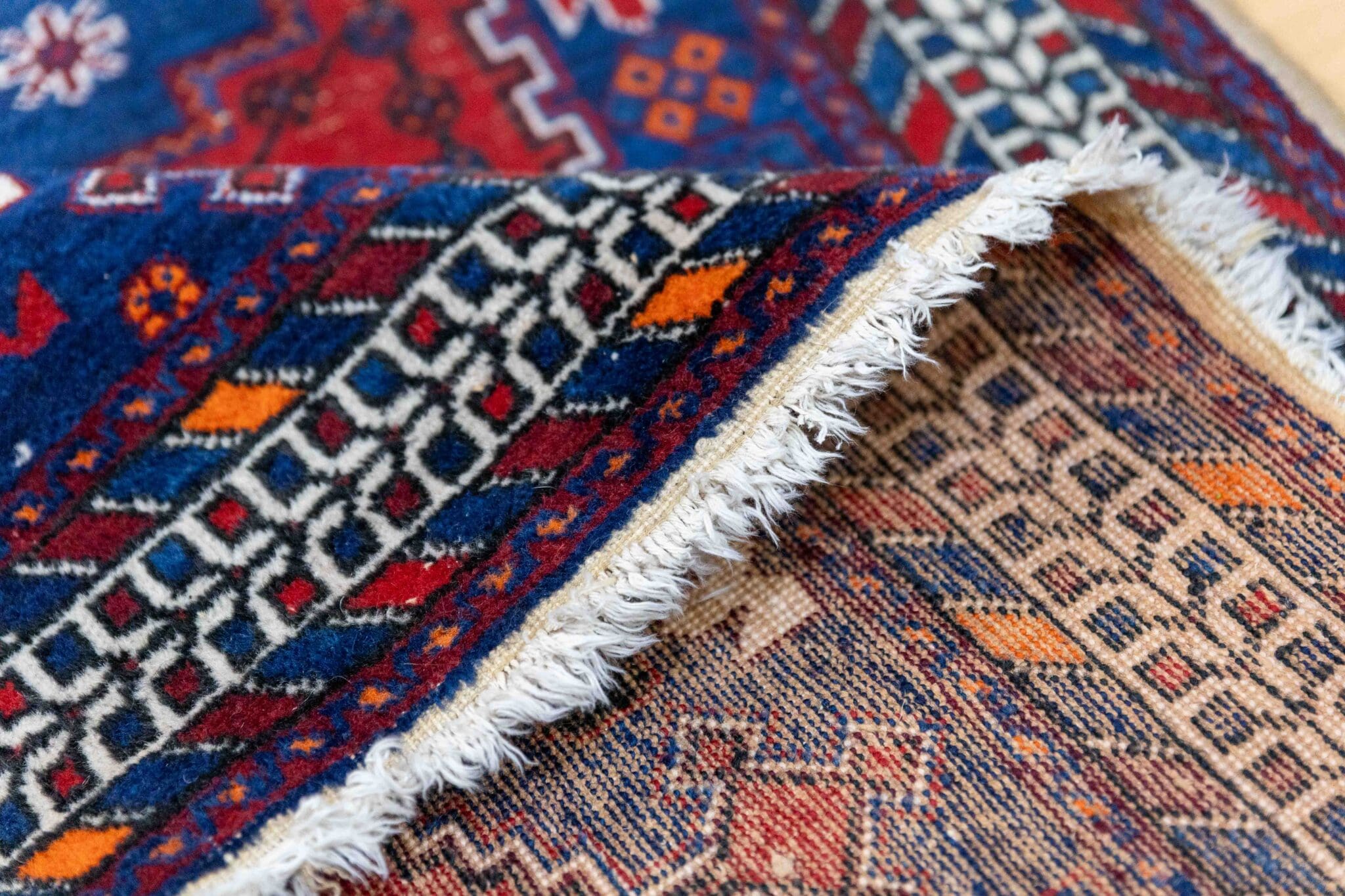 Afshar Perserteppich aus Iran, 180 × 140 cm