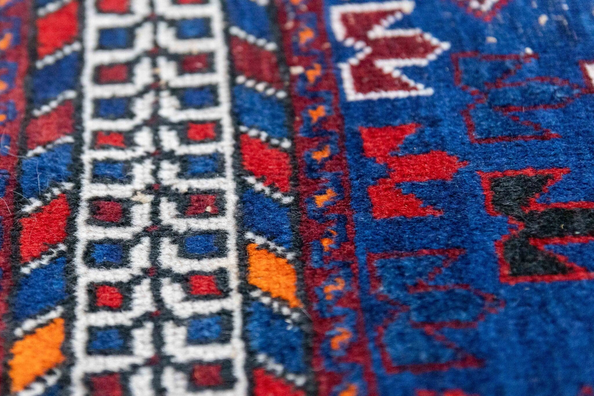Afshar Perserteppich aus Iran, 180 × 140 cm