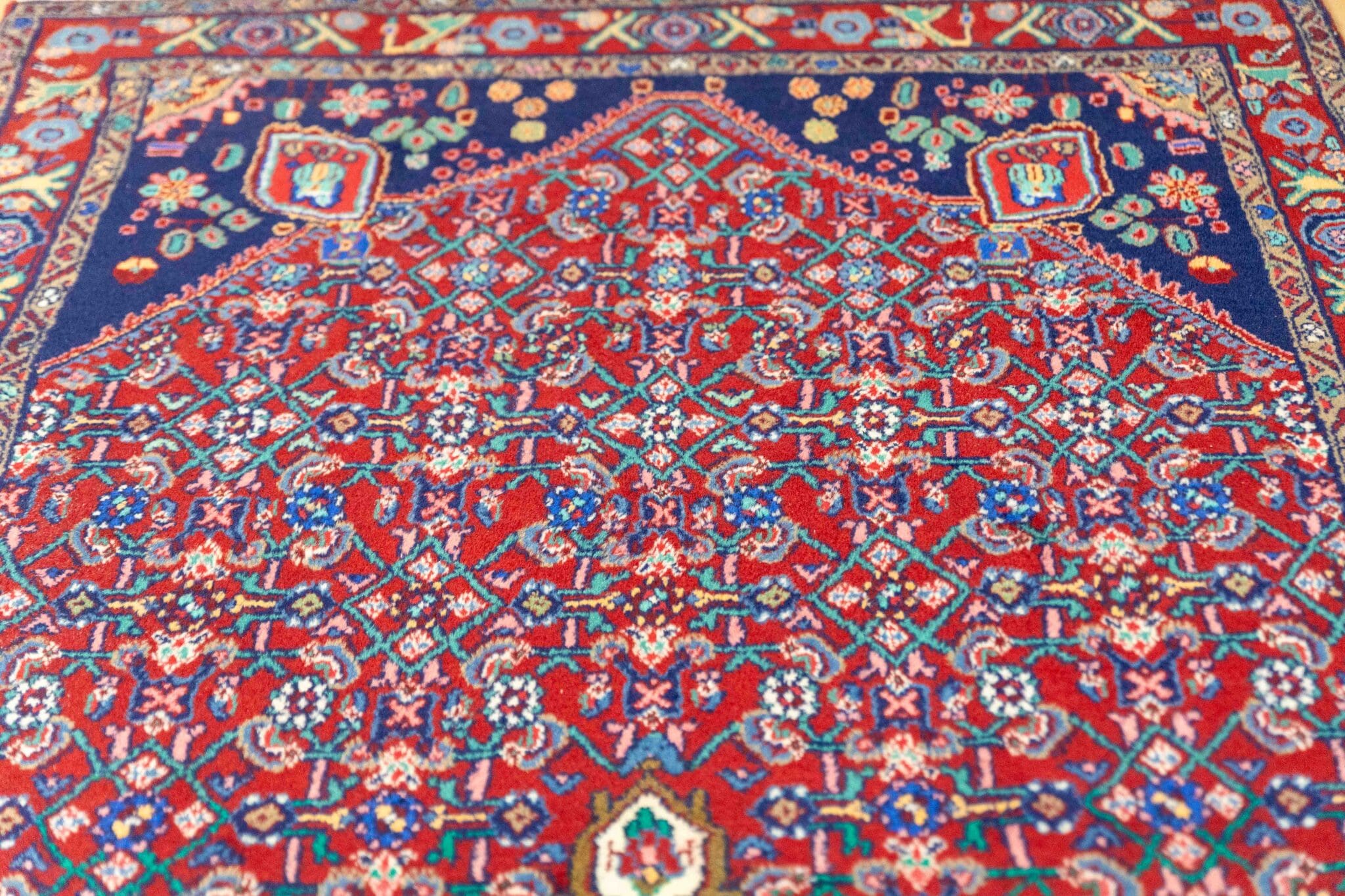 Hamadan Perserteppich aus Iran, 300 × 135 cm