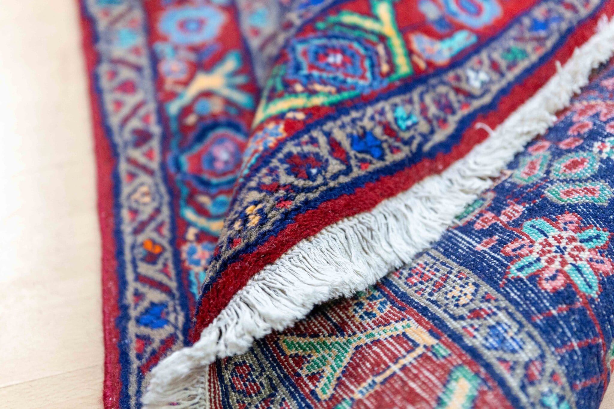 Hamadan Perserteppich aus Iran, 300 × 135 cm