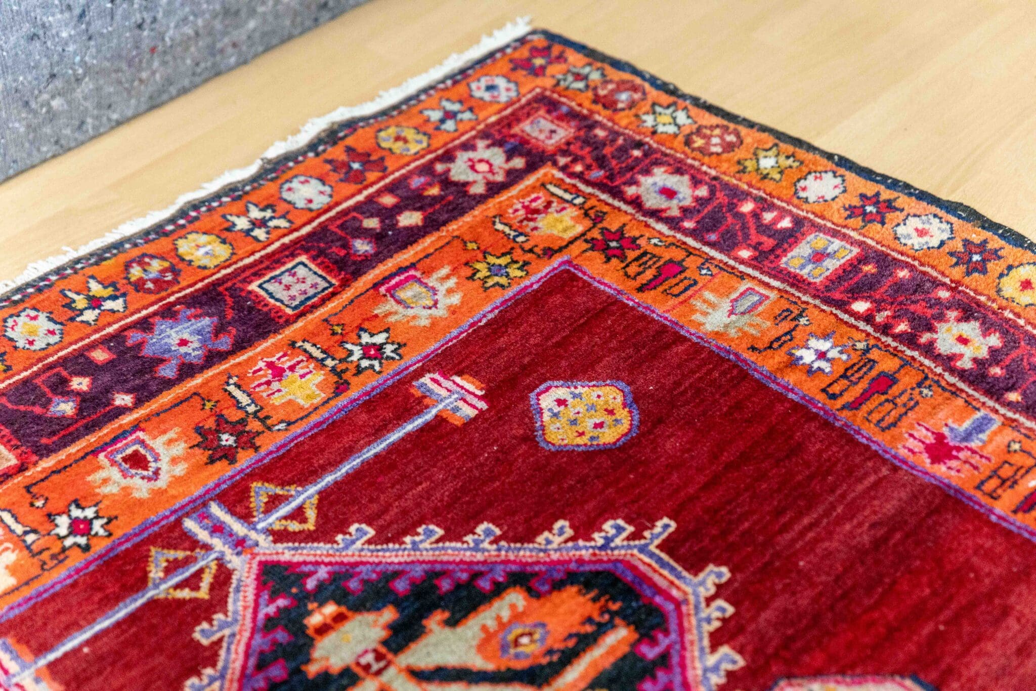 Kazak Orientteppich aus Russland, 300 × 120 cm