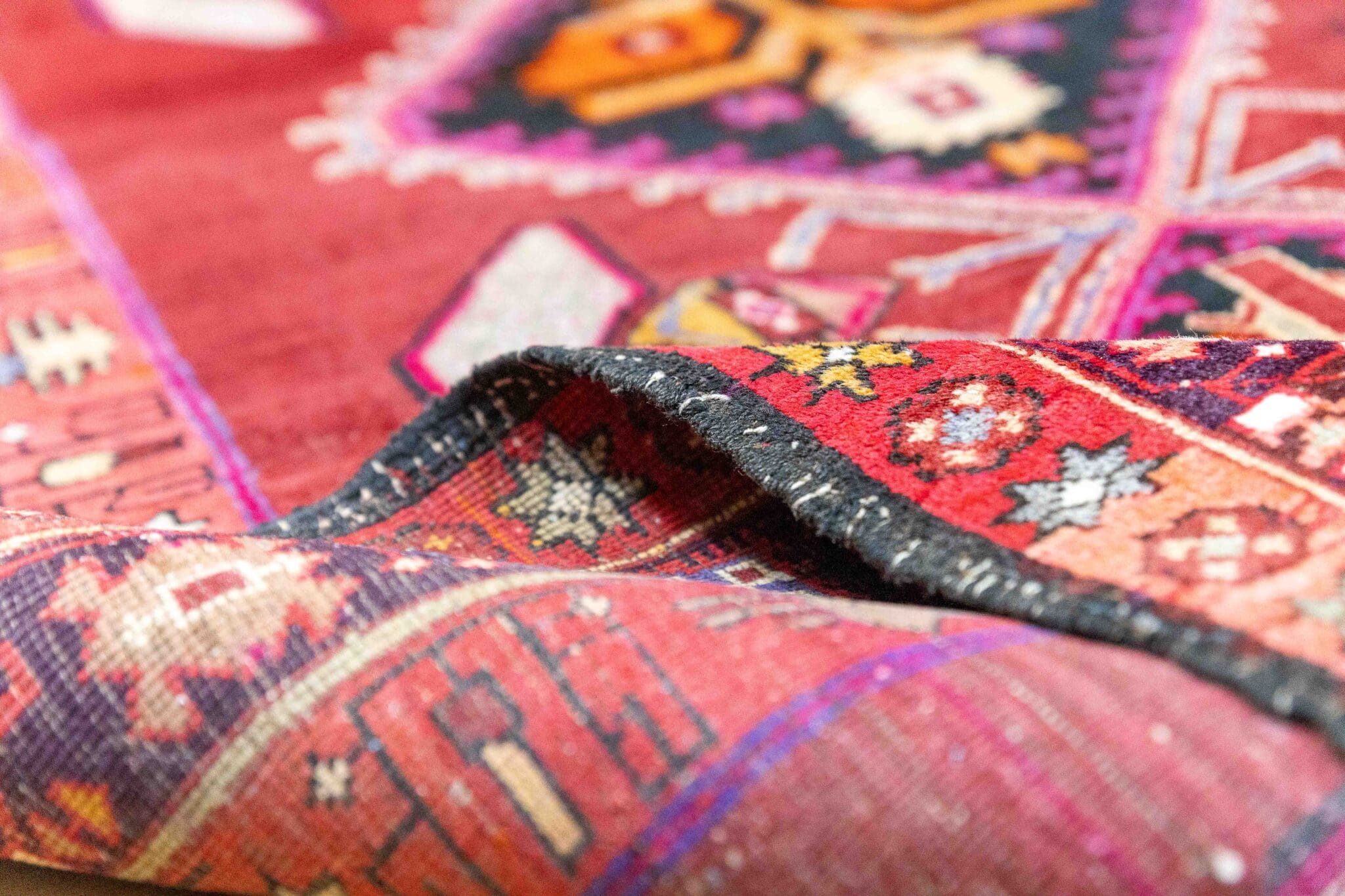 Kazak Orientteppich aus Russland, 300 × 120 cm