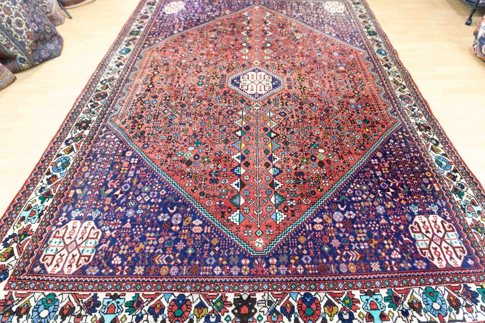 Handgeknüpfter Shiraz Perserteppich 280 × 193 cm