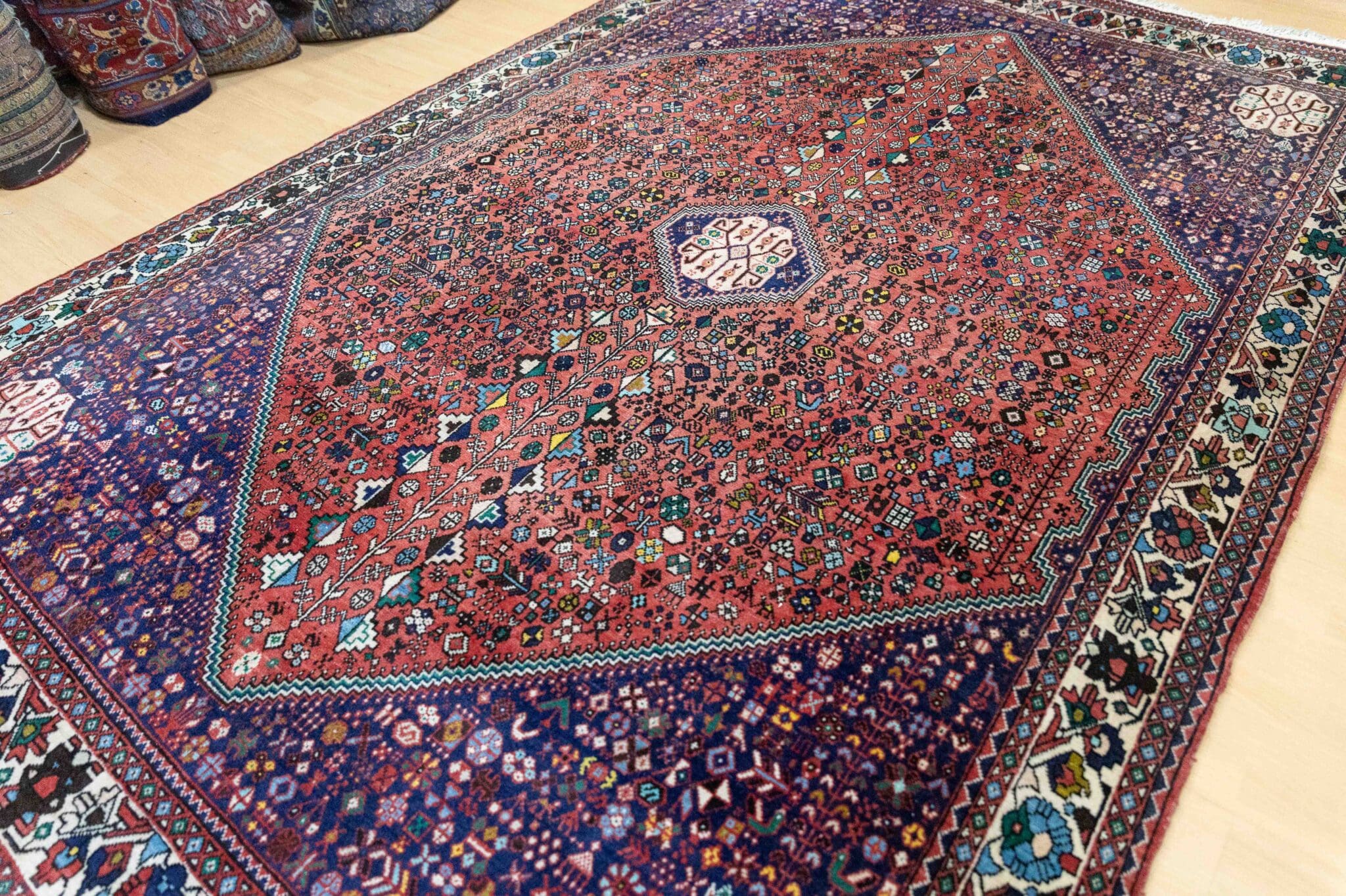 Handgeknüpfter Shiraz Perserteppich 280 × 193 cm