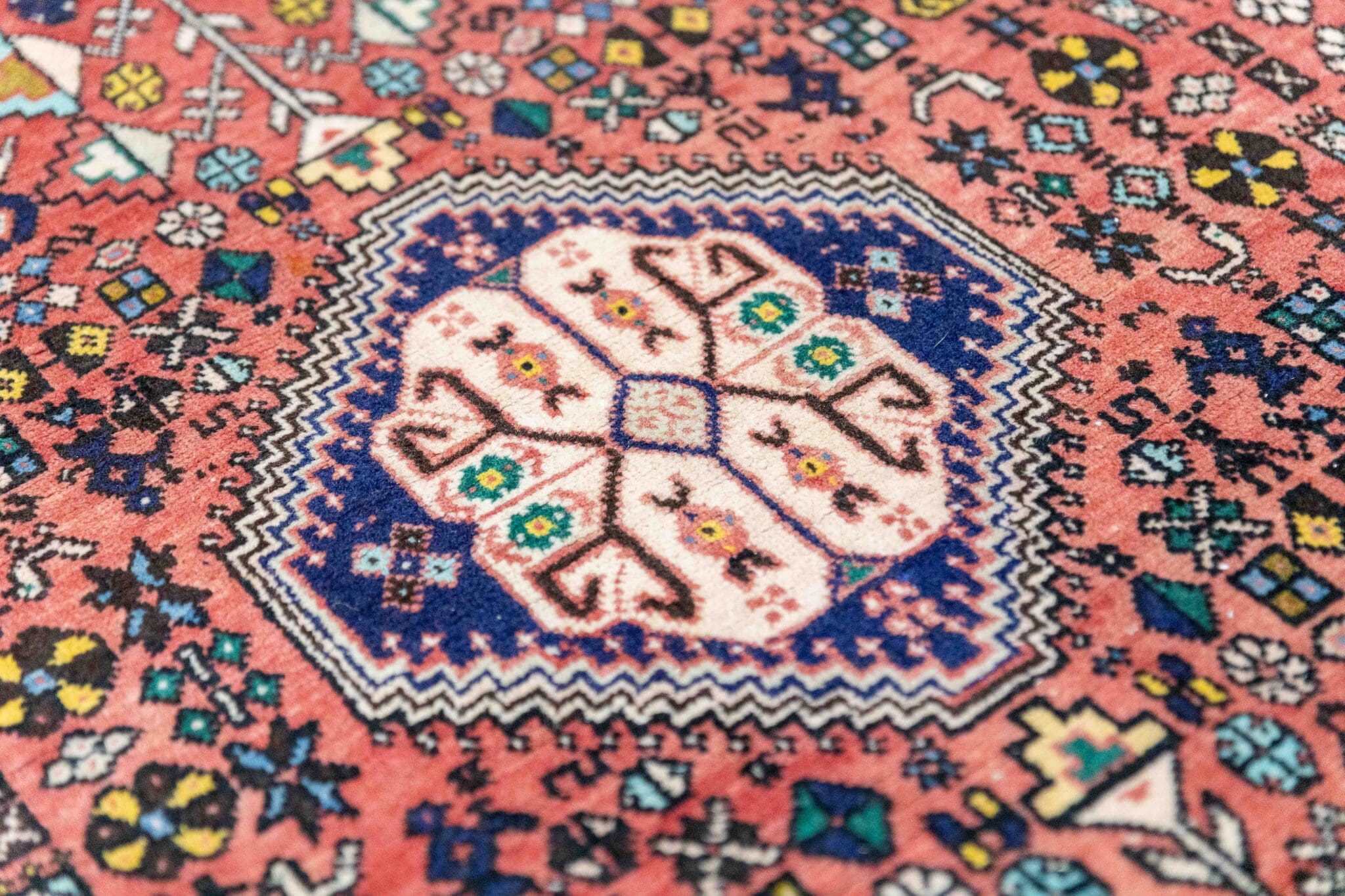 Handgeknüpfter Shiraz Perserteppich 280 × 193 cm