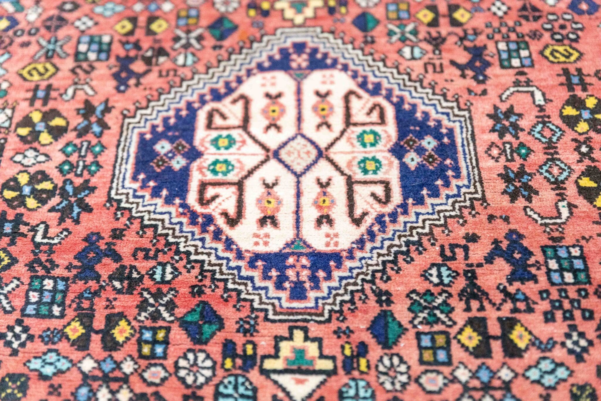 Handgeknüpfter Shiraz Perserteppich 280 × 193 cm