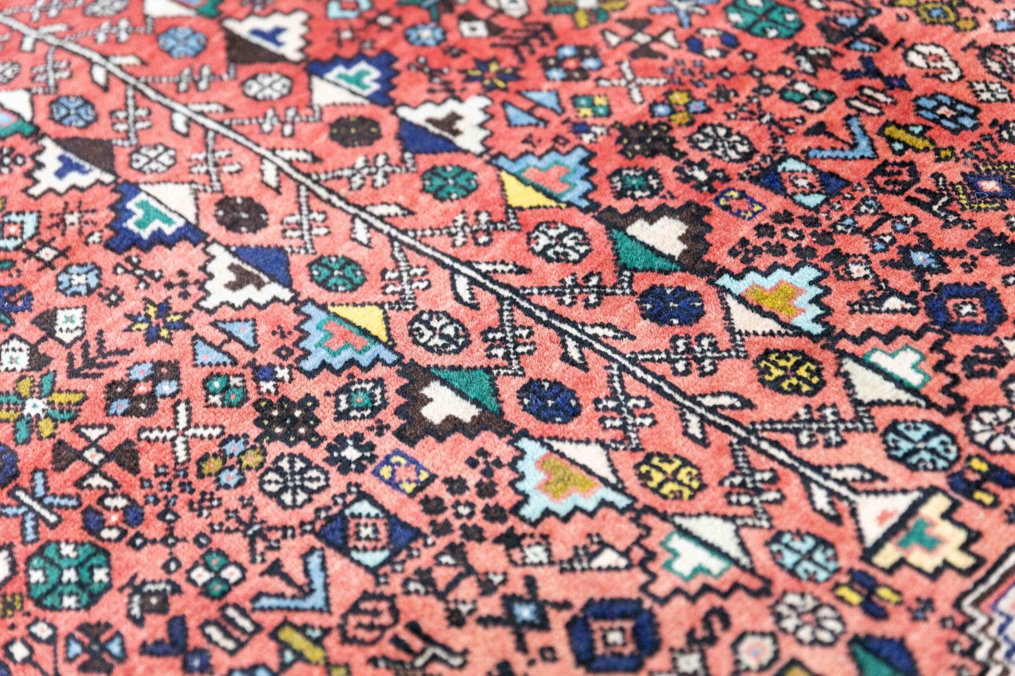 Handgeknüpfter Shiraz Perserteppich 280 × 193 cm