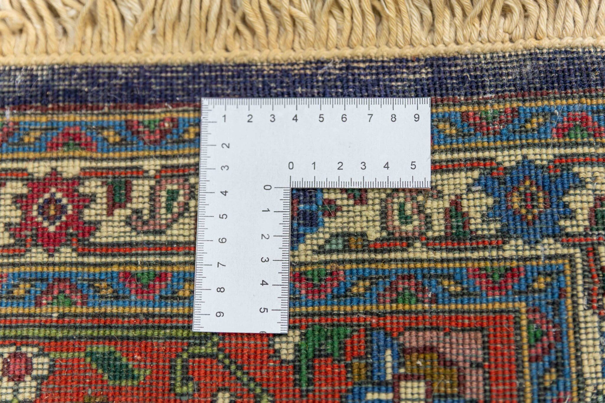 Handgeknüpfter Täbriz Perserteppich 348 × 247 cm