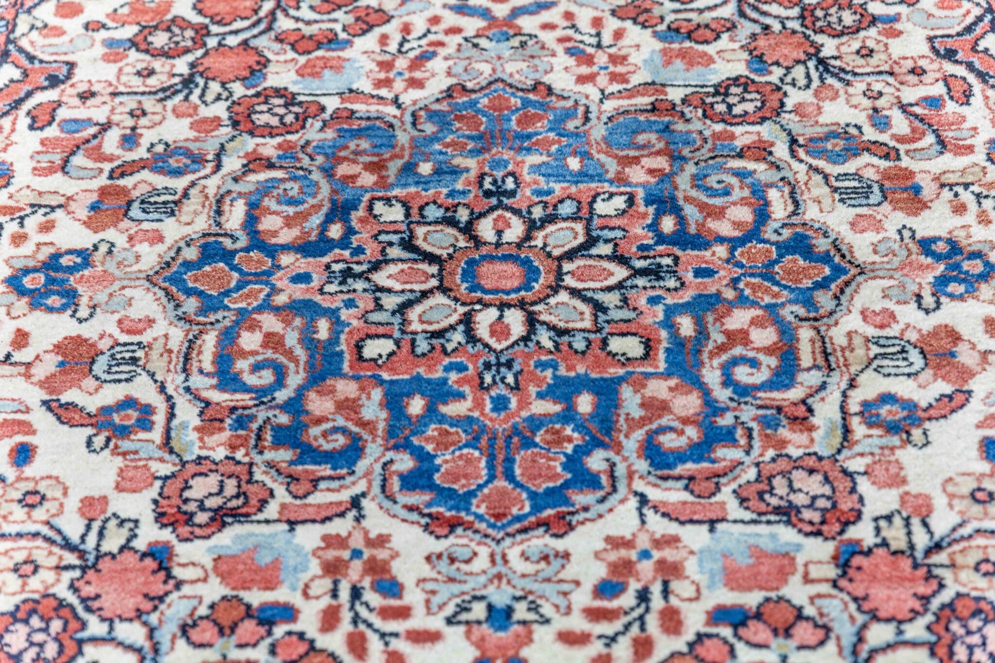 Handgeknüpfter Hamadan Perserteppich 220 × 145 cm