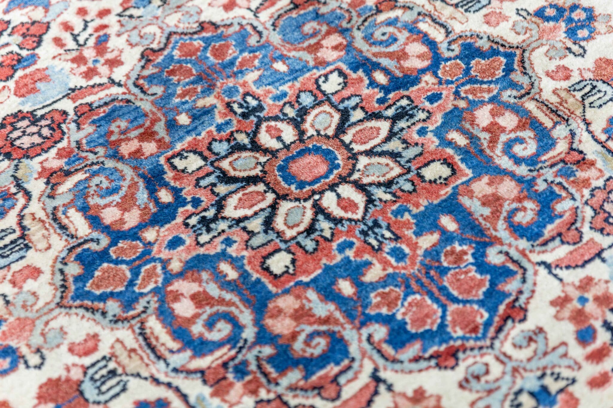 Handgeknüpfter Hamadan Perserteppich 220 × 145 cm