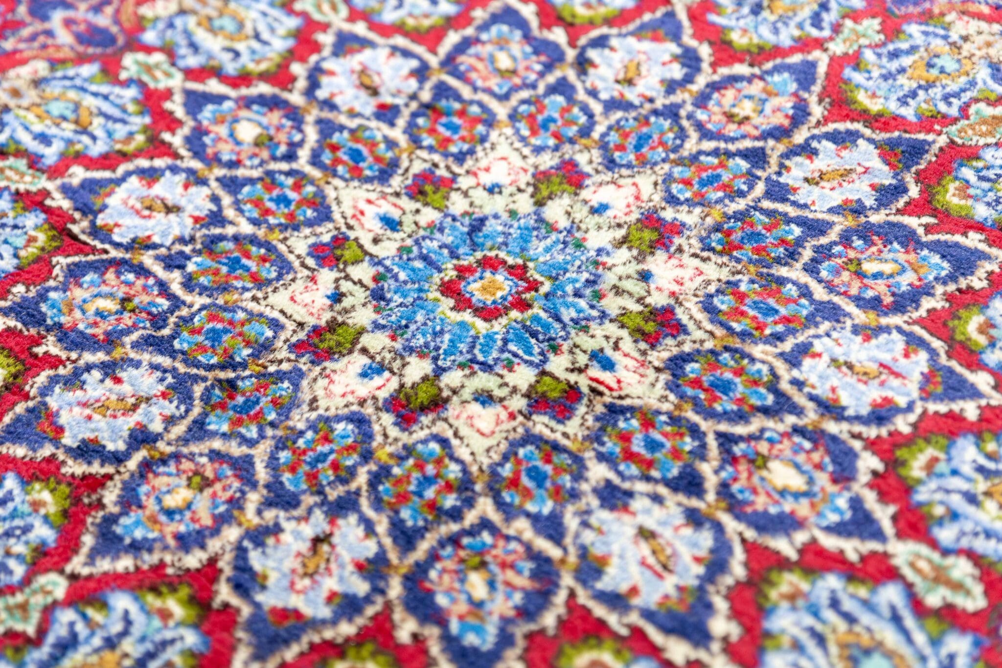 Handgeknüpfter Täbriz Perserteppich 357 × 246 cm