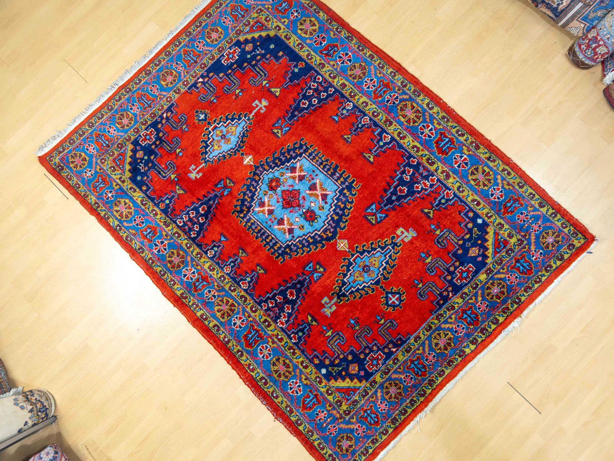 Sarough Farahan Perserteppich aus Iran, 220 × 165 cm