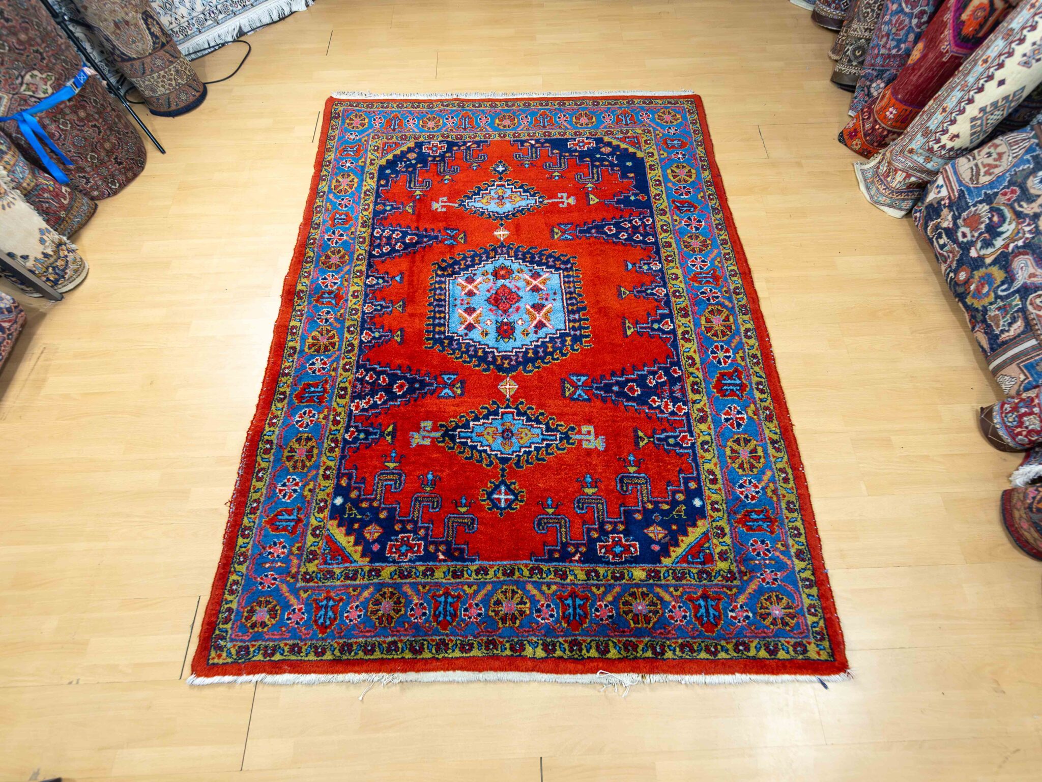 Sarough Farahan Perserteppich aus Iran, 220 × 165 cm