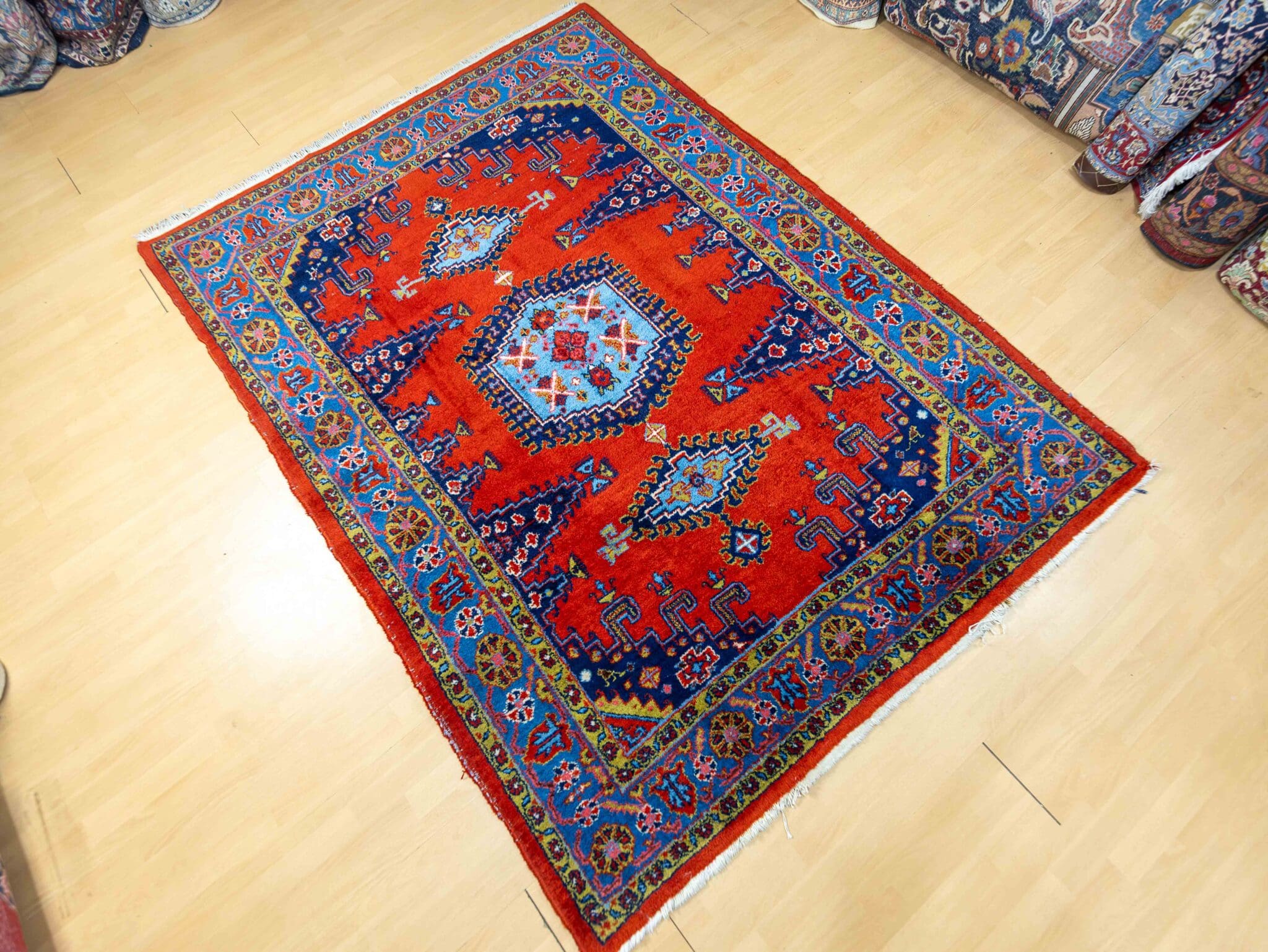 Sarough Farahan Perserteppich aus Iran, 220 × 165 cm