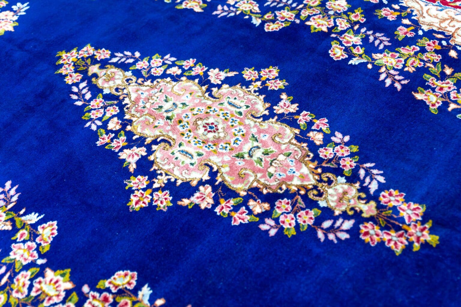 Perserteppich Kerman 400x300cm Wolle handgeknüpft