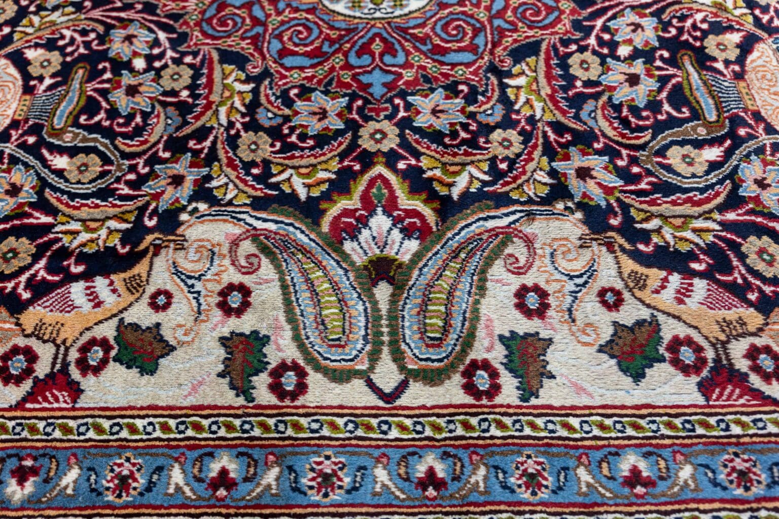 Perserteppich Kashmar 382 x 291 cm Wolle handgeknüpft