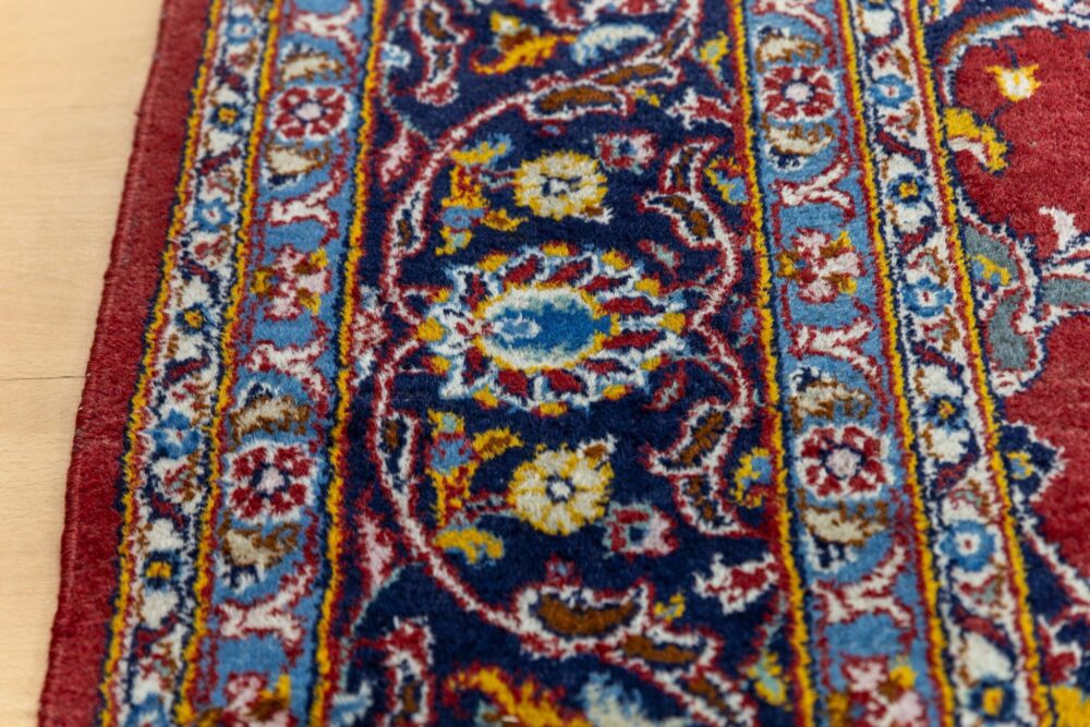 Perserteppich Kashan 320 x 230 cm Wolle handgeknüpft