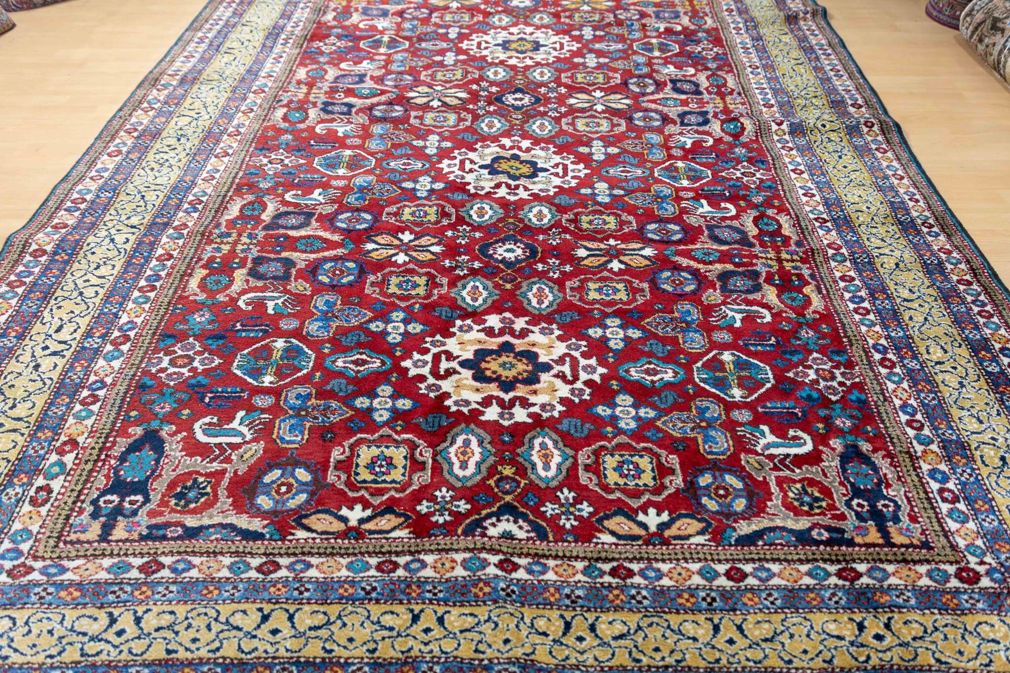 Ardebil Perserteppich 337 × 222 cm aus Wolle, handgeknüpft