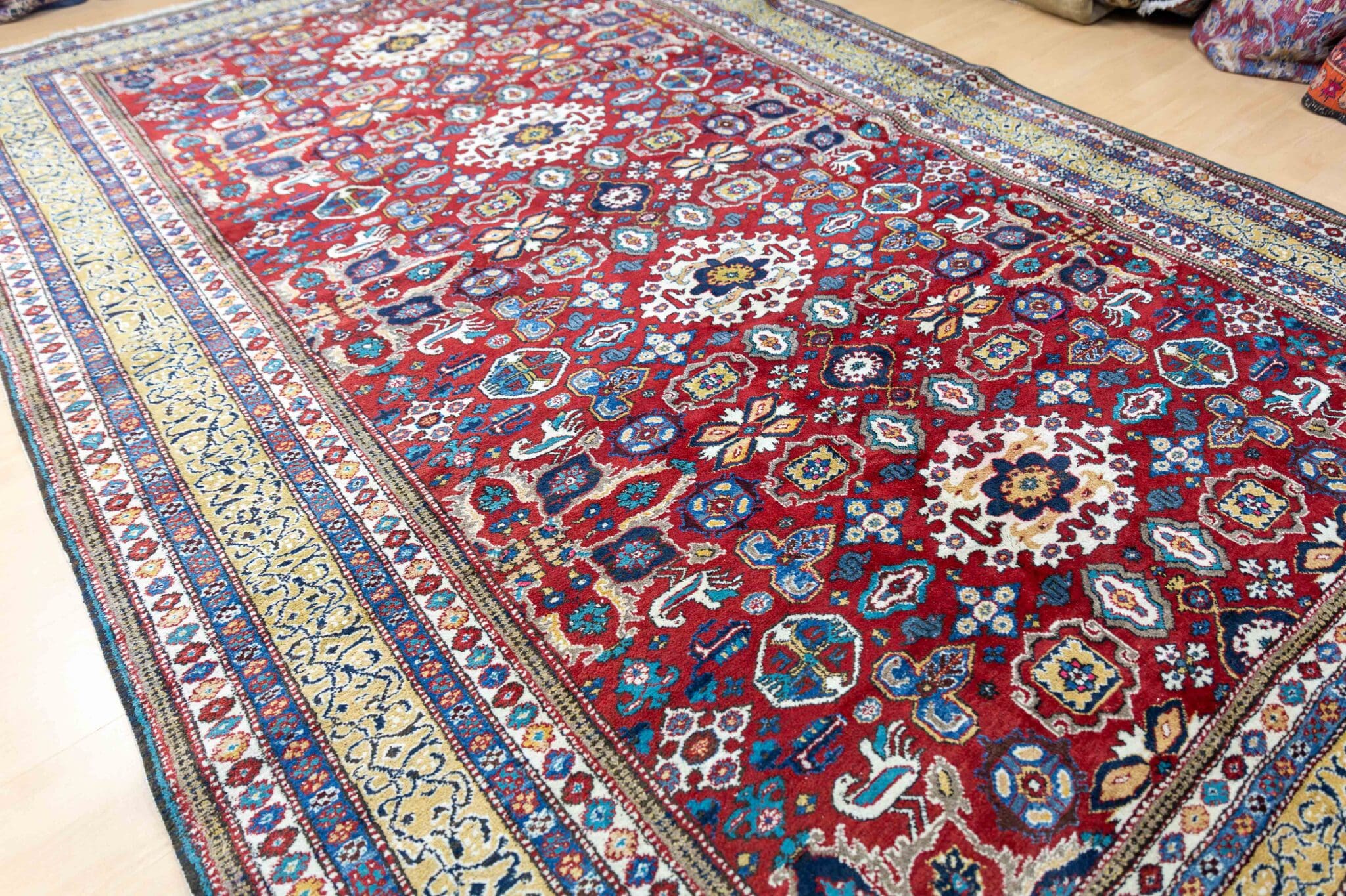 Ardebil Perserteppich 337 × 222 cm aus Wolle, handgeknüpft