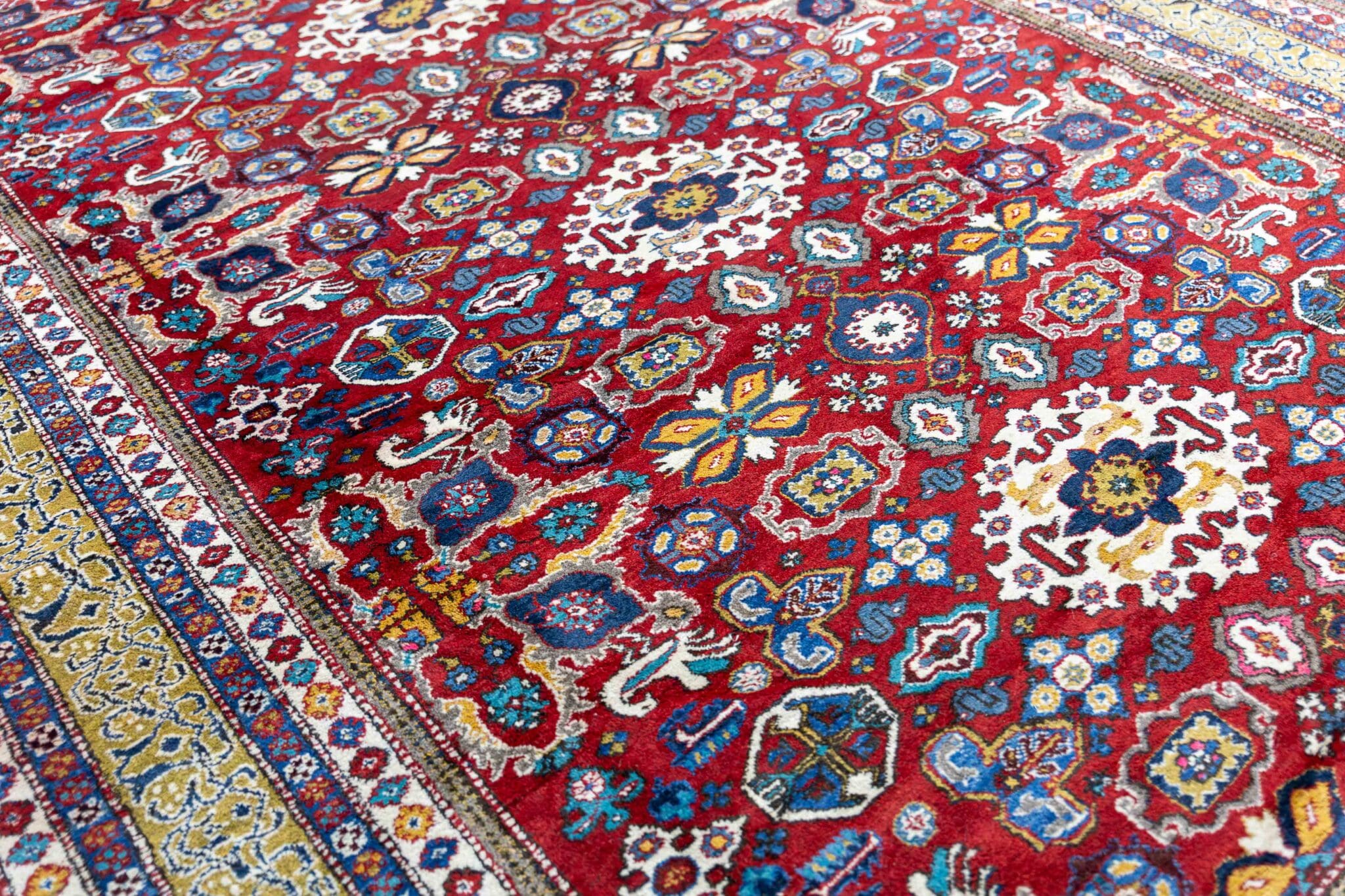 Ardebil Perserteppich 337 × 222 cm aus Wolle, handgeknüpft