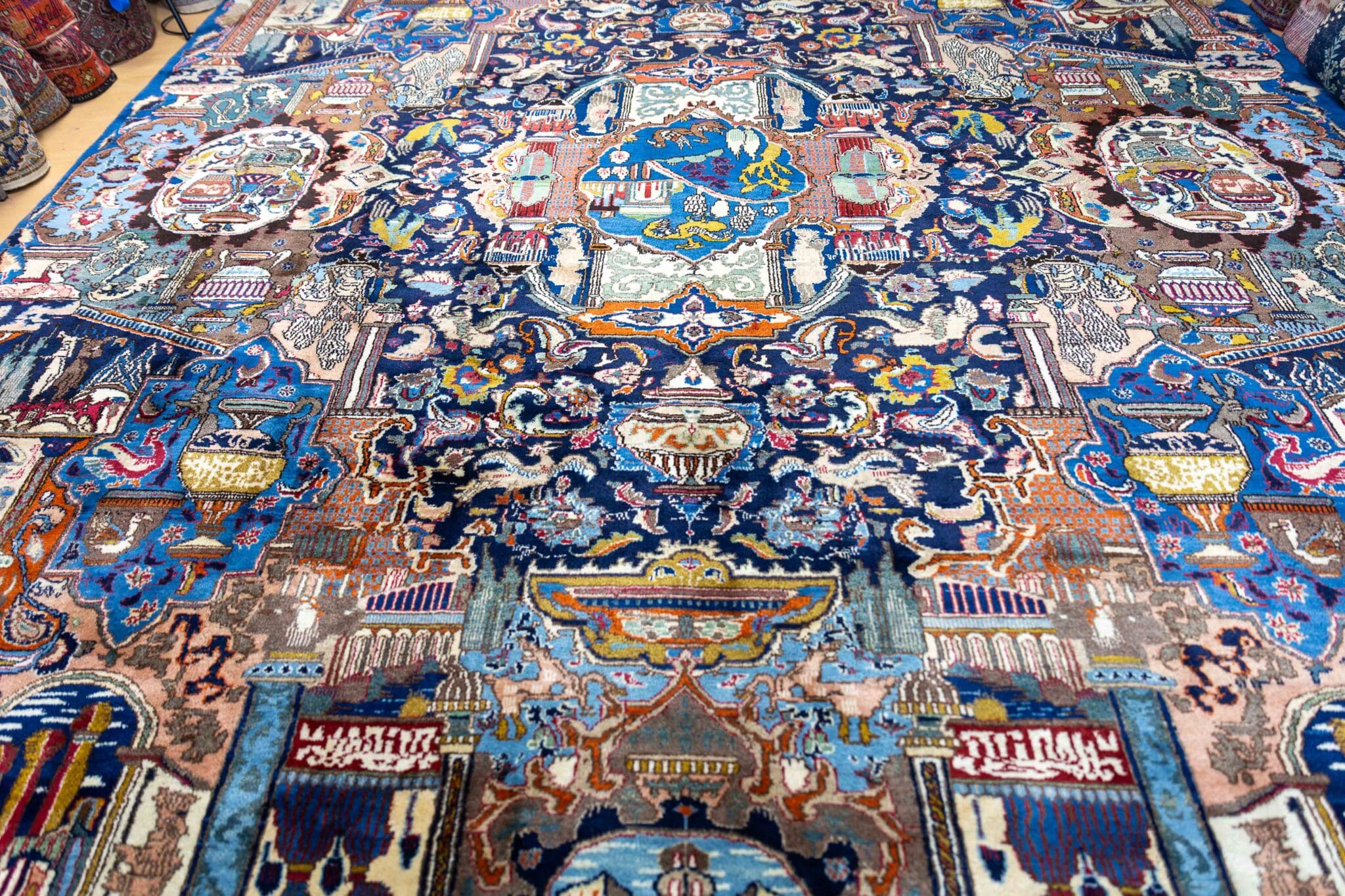Kashmar Perserteppich aus Iran, 380 × 300 cm