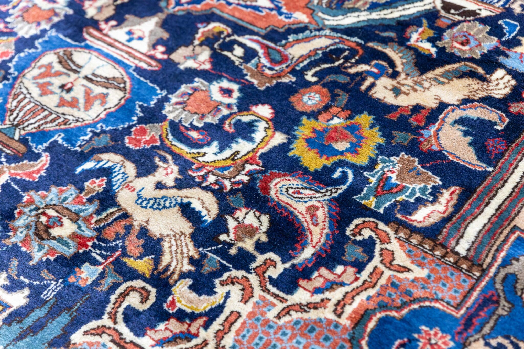 Kashmar Perserteppich aus Iran, 380 × 300 cm