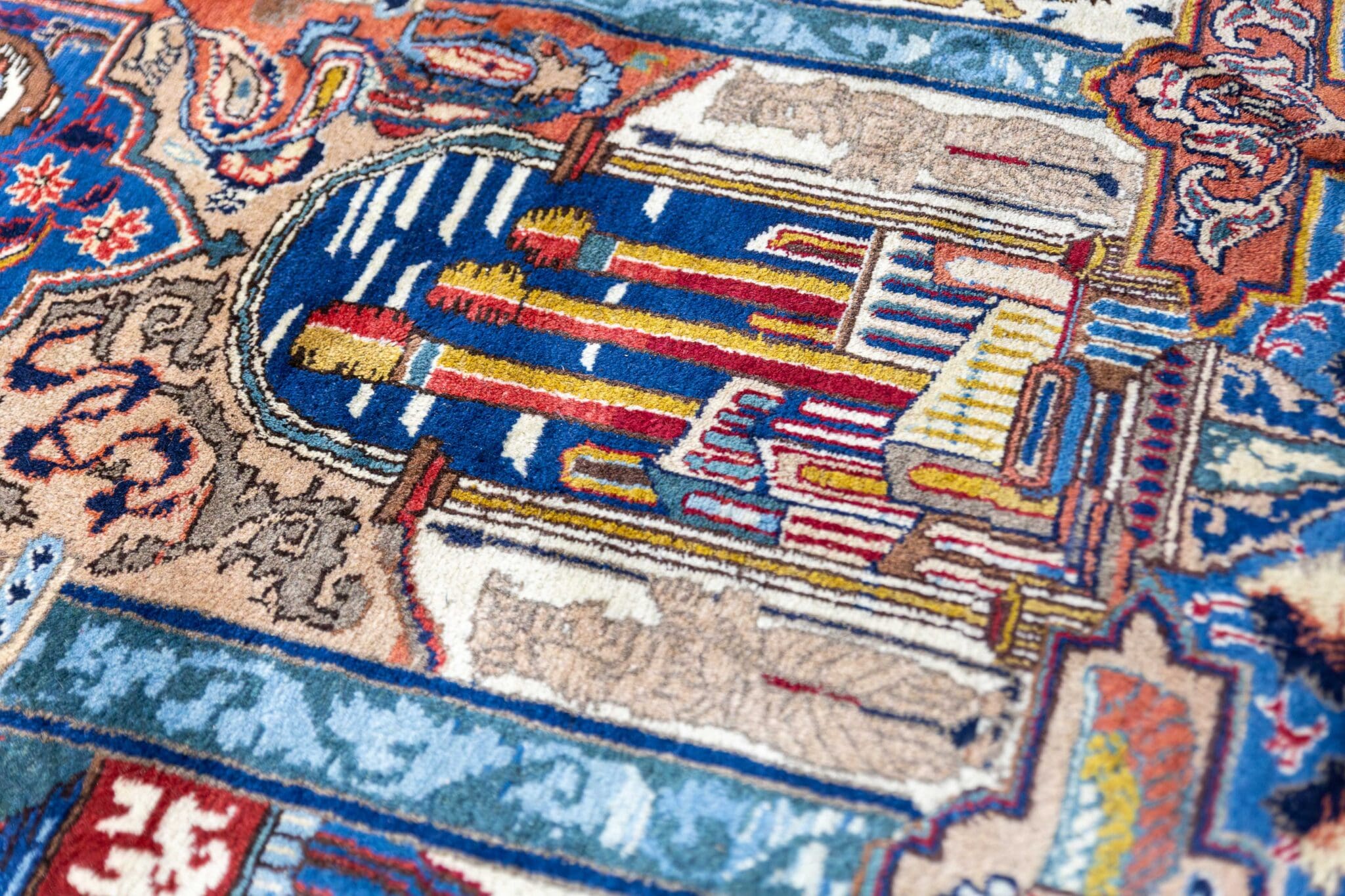 Kashmar Perserteppich aus Iran, 380 × 300 cm