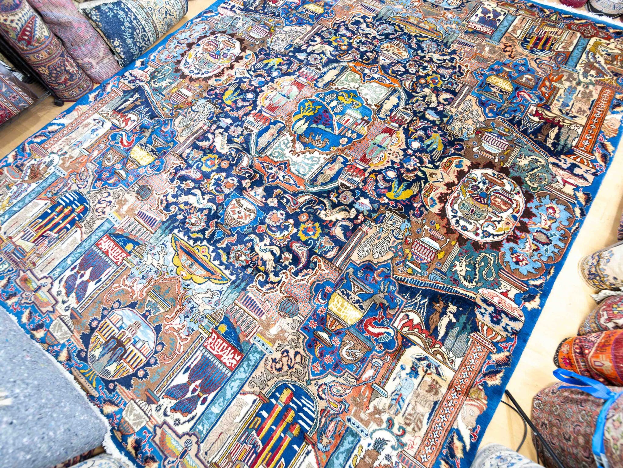 Kashmar Perserteppich aus Iran, 380 × 300 cm
