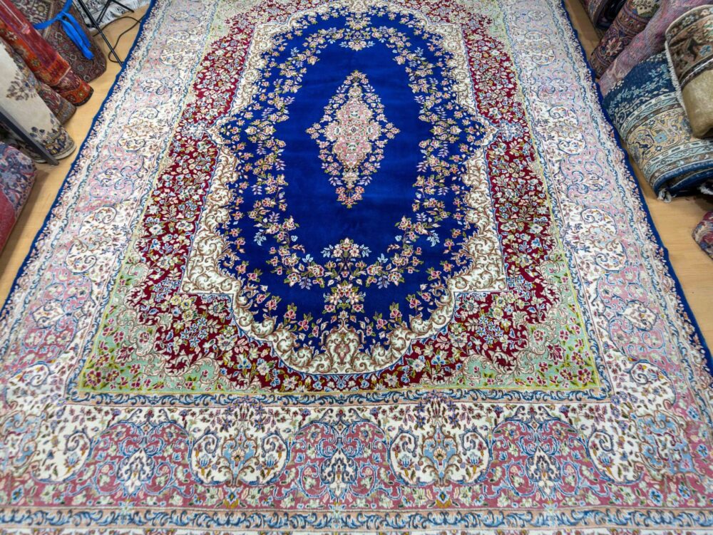 Perserteppich Kerman 400x300cm Wolle handgeknüpft