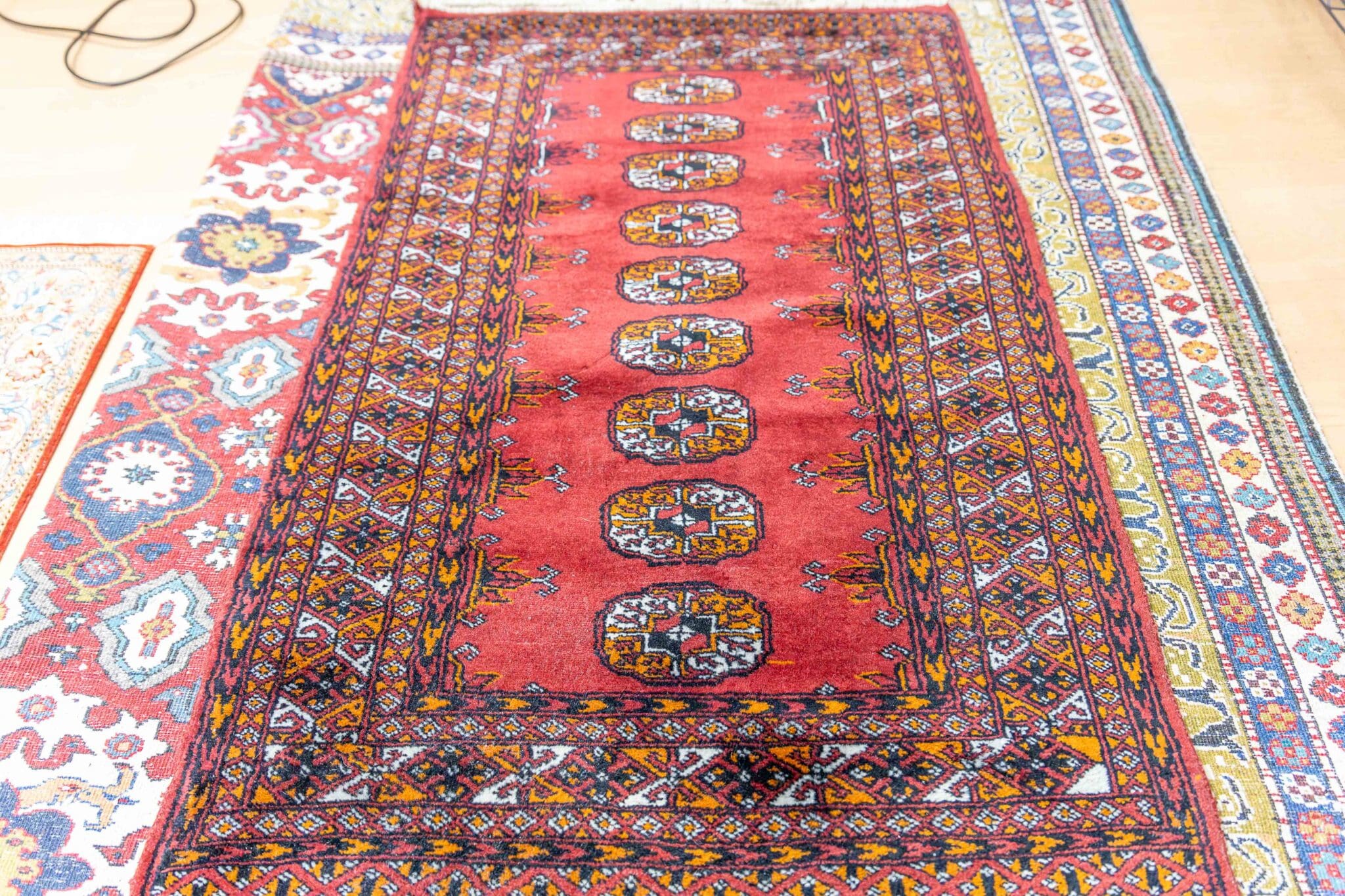 Handgeknüpfter Turkmen Orientteppich 122 × 78 cm