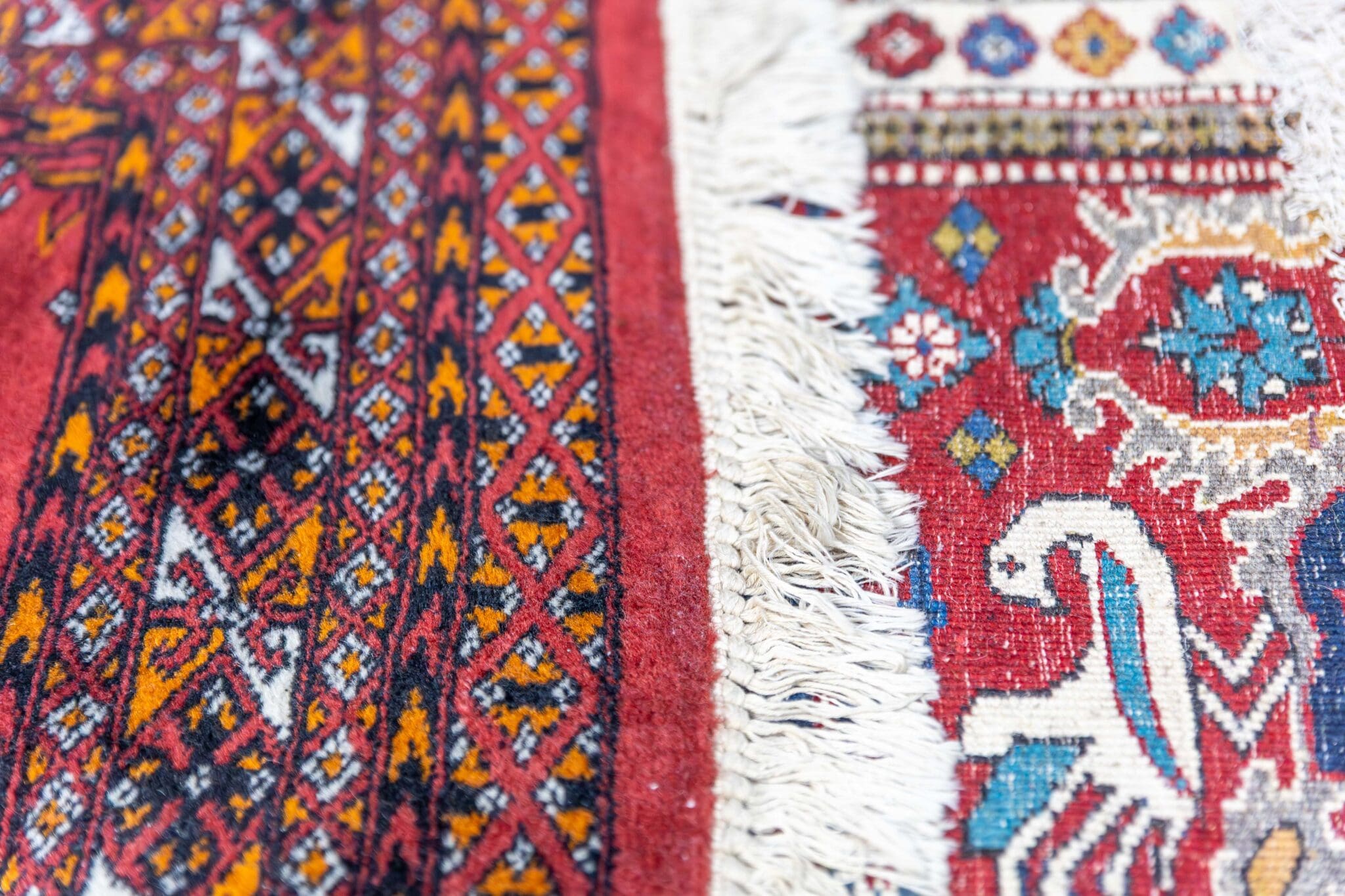Handgeknüpfter Turkmen Orientteppich 122 × 78 cm