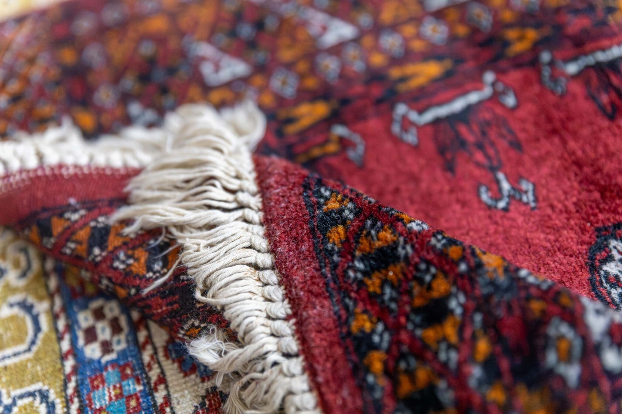 Handgeknüpfter Turkmen Orientteppich 122 × 78 cm