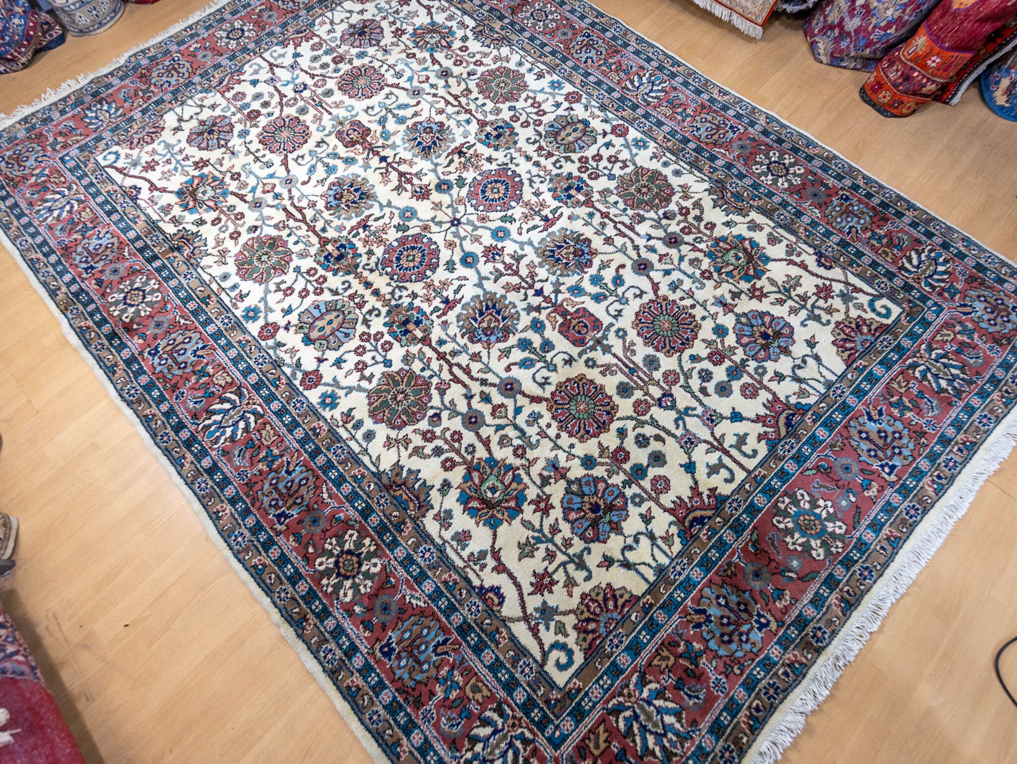 Handgeknüpfter Hamadan Orientteppich 332 × 239 cm