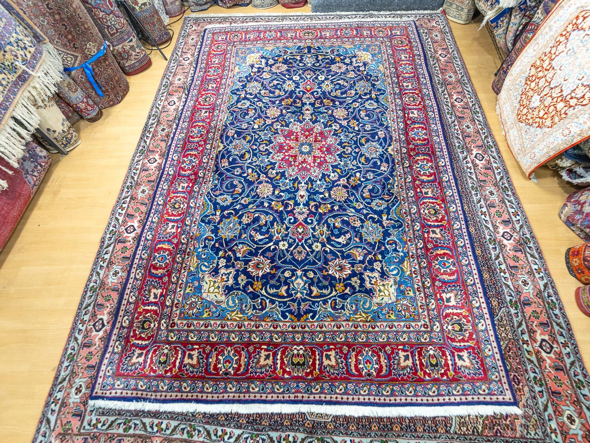 Sarough Farahan Perserteppich 302 × 193 cm aus Wolle, handgeknüpft