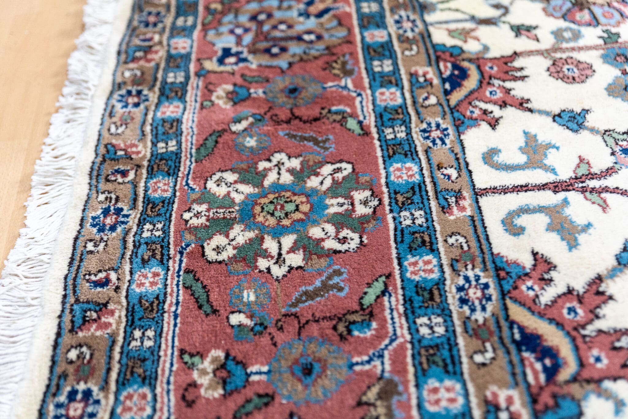 Handgeknüpfter Hamadan Orientteppich 332 × 239 cm