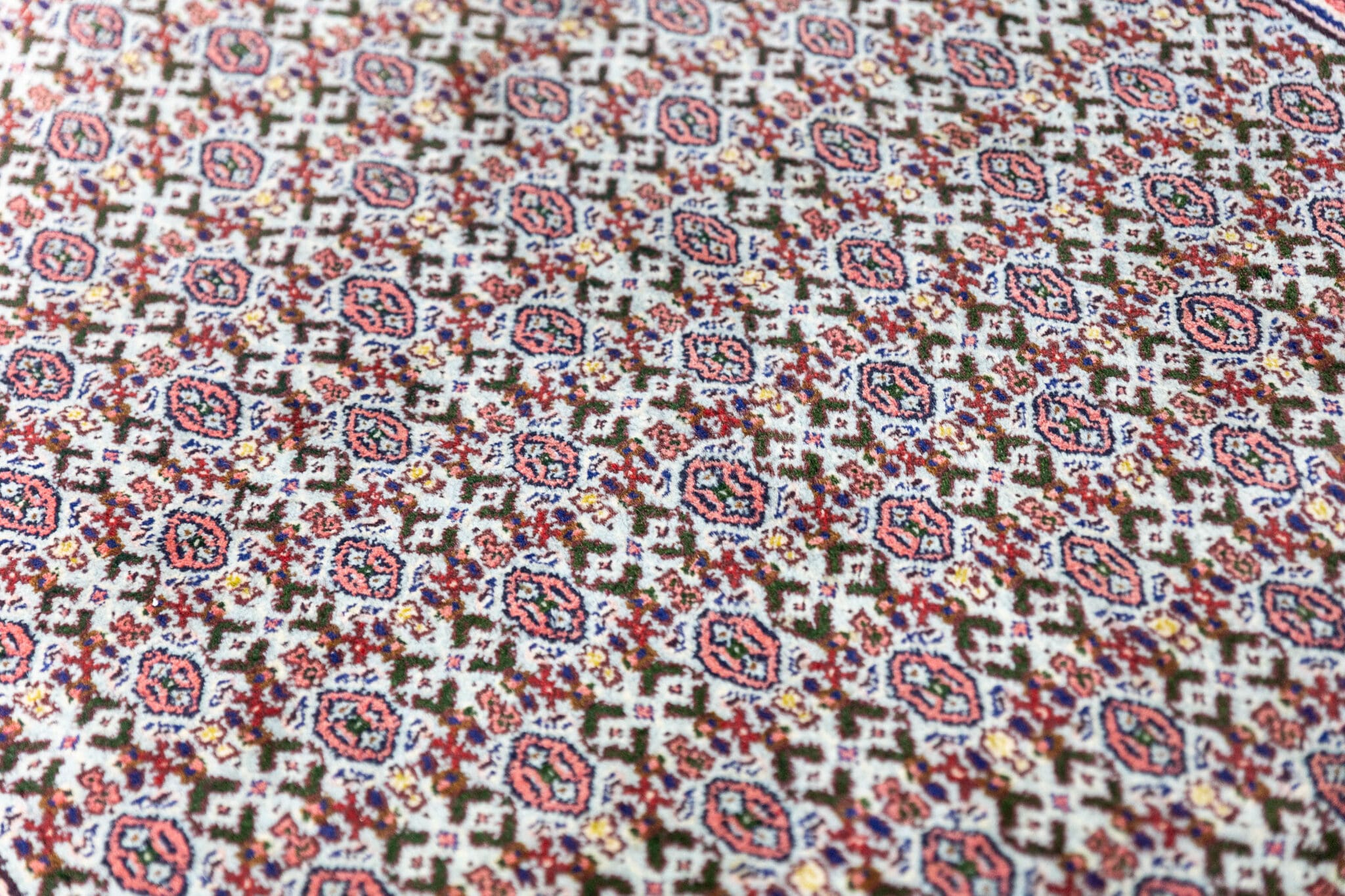 Bijar Perserteppich aus Iran, 359 × 252 cm