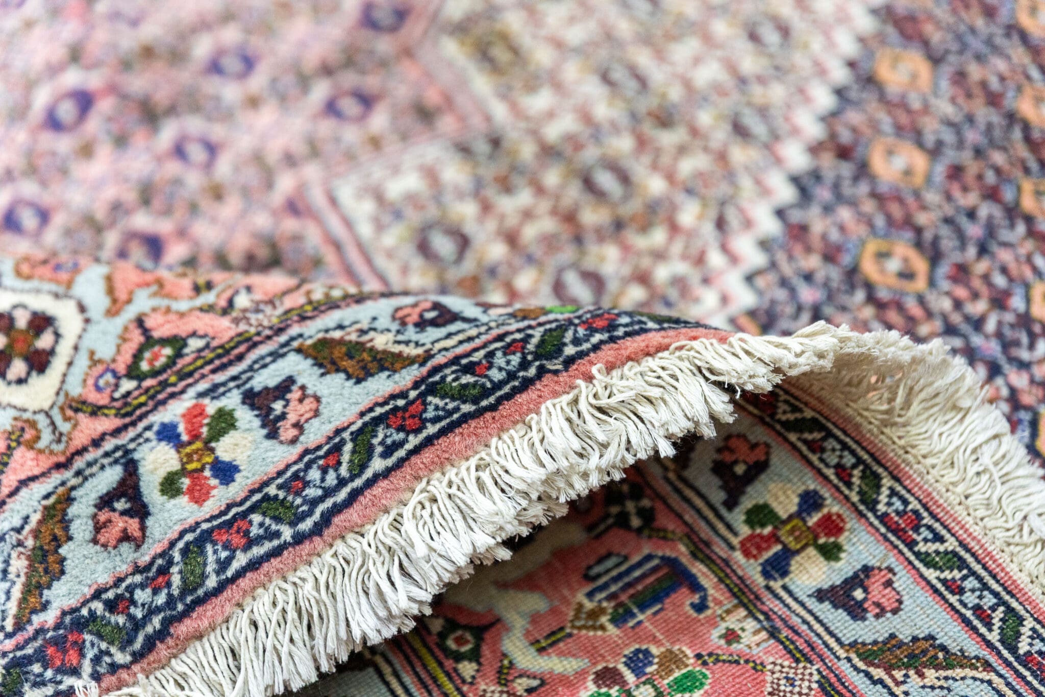 Bijar Perserteppich aus Iran, 359 × 252 cm