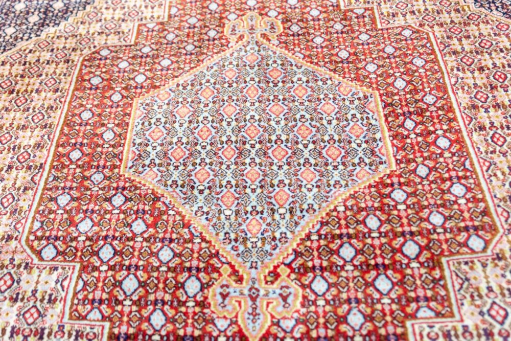 Perserteppich Senneh Bidjar 298 x 205 cm Schurwolle handgeknüpft