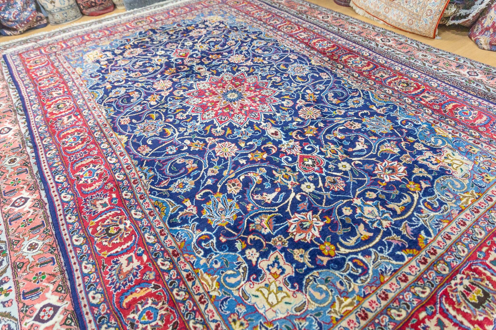 Sarough Farahan Perserteppich 302 × 193 cm aus Wolle, handgeknüpft