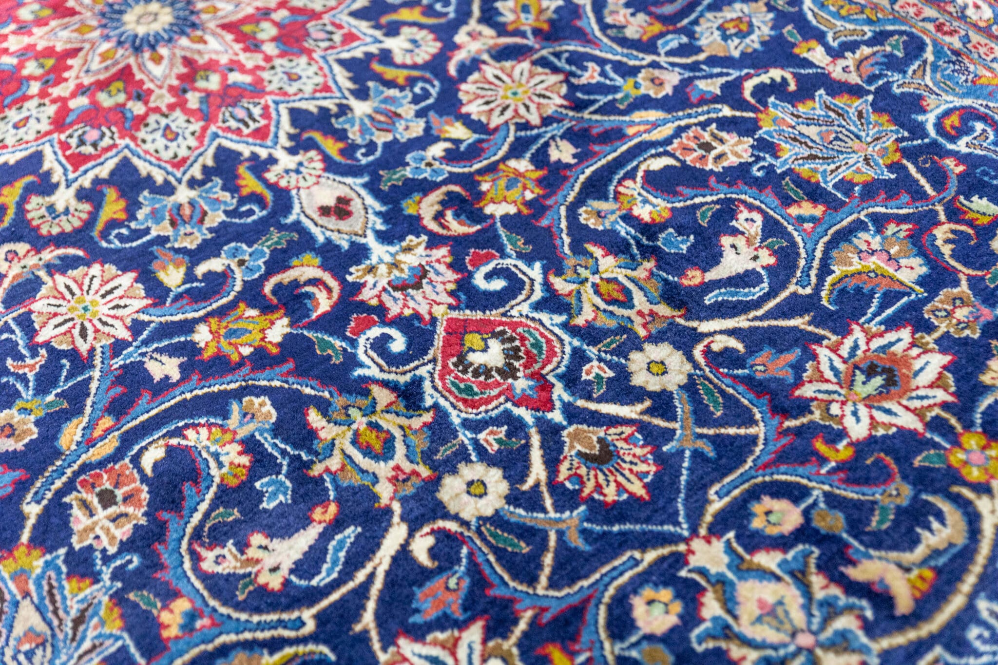 Sarough Farahan Perserteppich 302 × 193 cm aus Wolle, handgeknüpft
